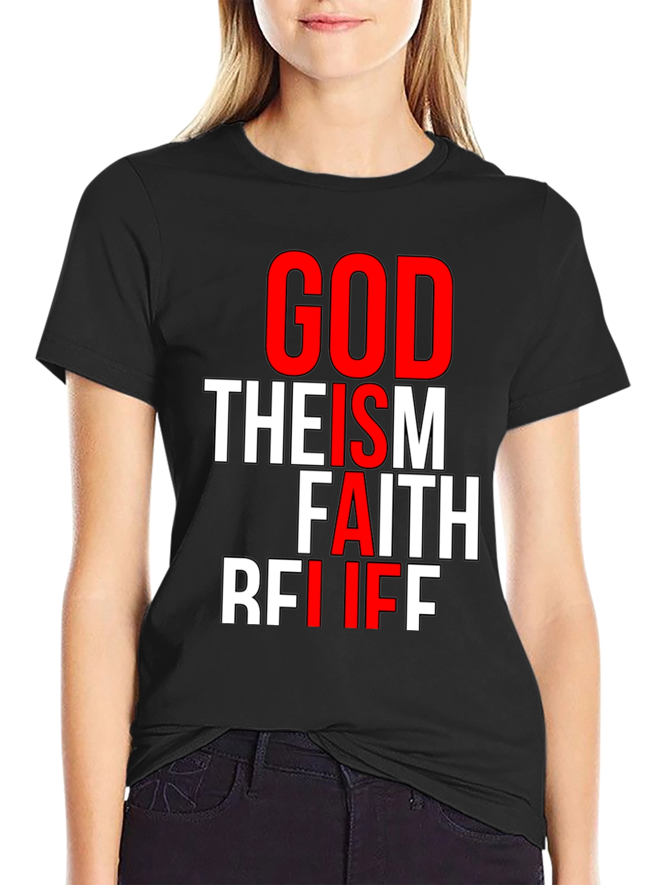 Faith Graphic Tee - God Theism Belief