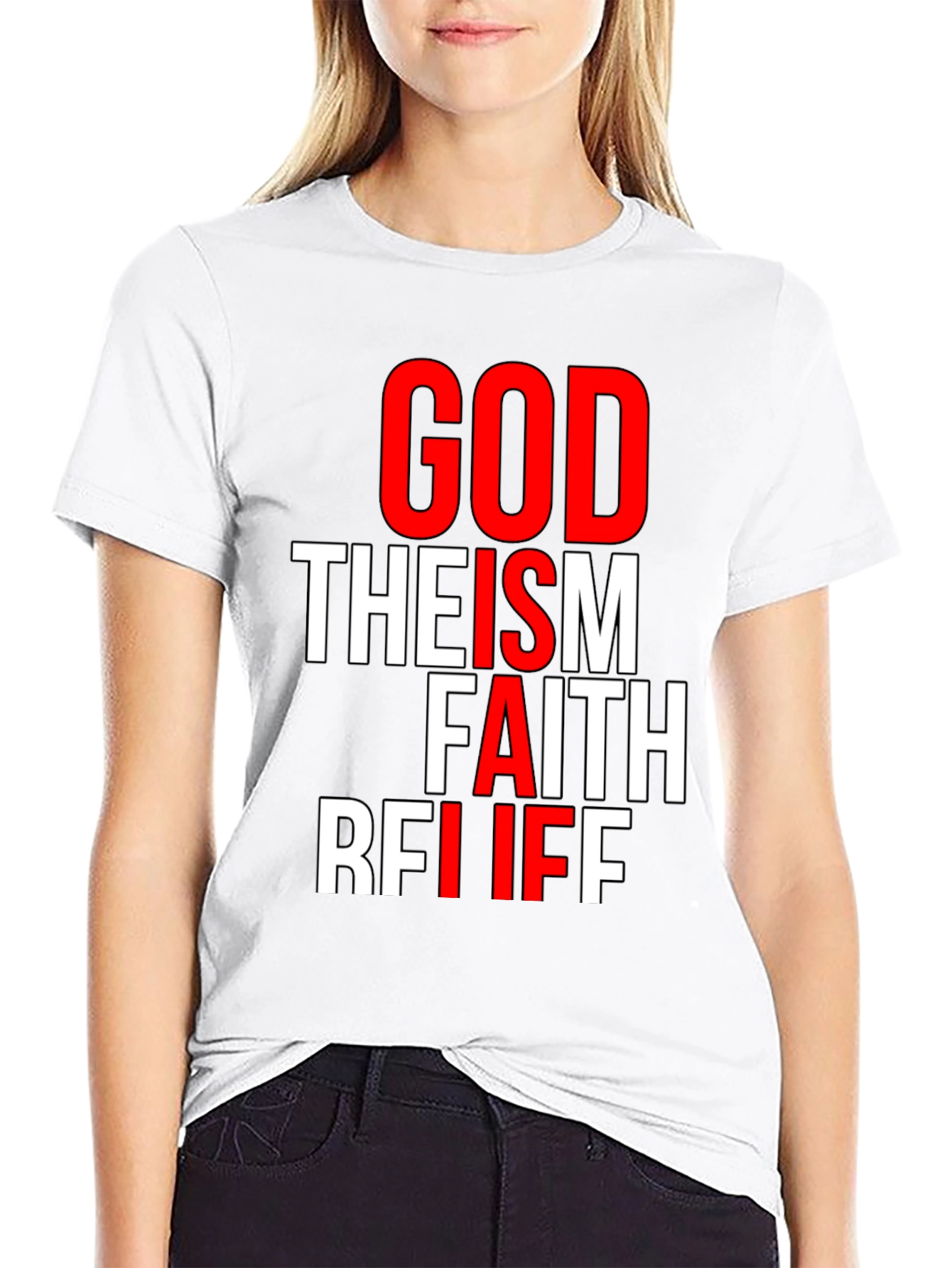 Faith Graphic Tee - God Theism Belief
