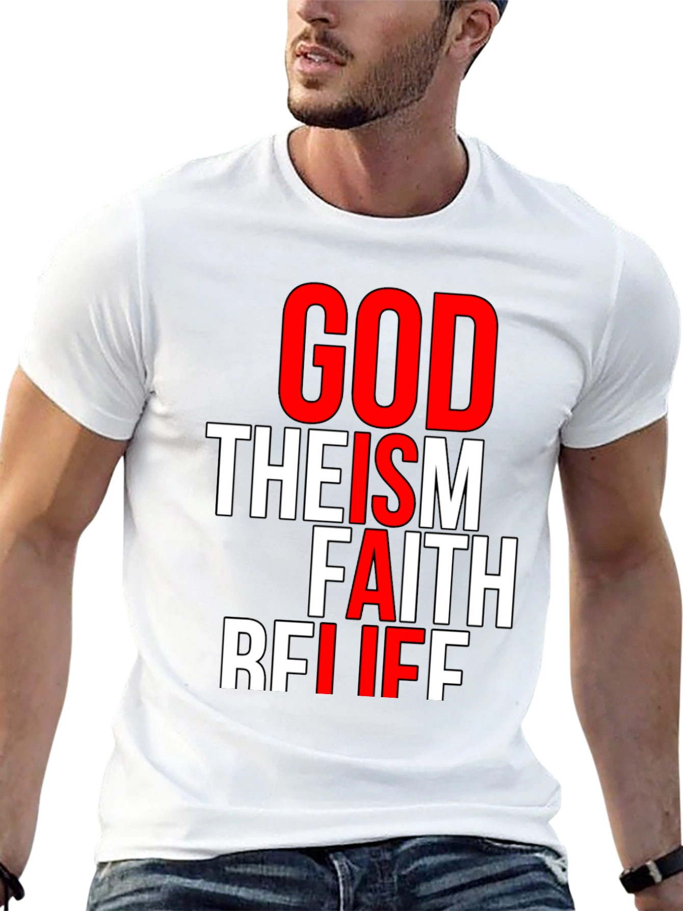 Faith Graphic Tee - God Theism Belief