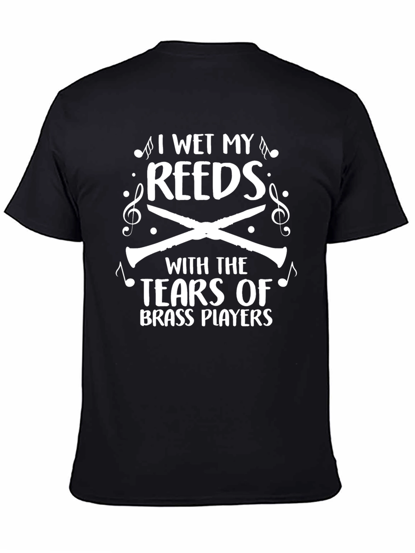 I Wet My Reeds T-Shirt Funny Musician Tee