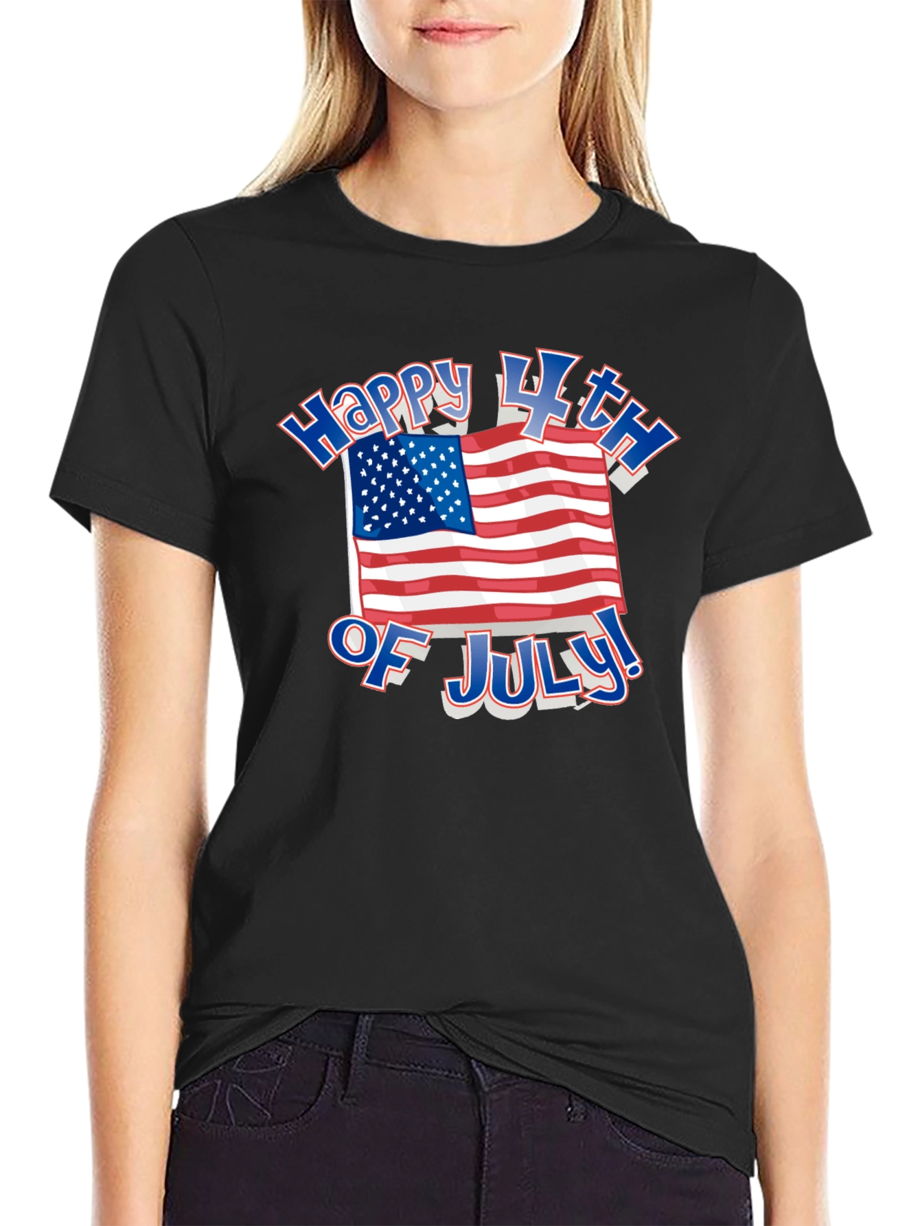 Happy 4th of July Graphic T-Shirt