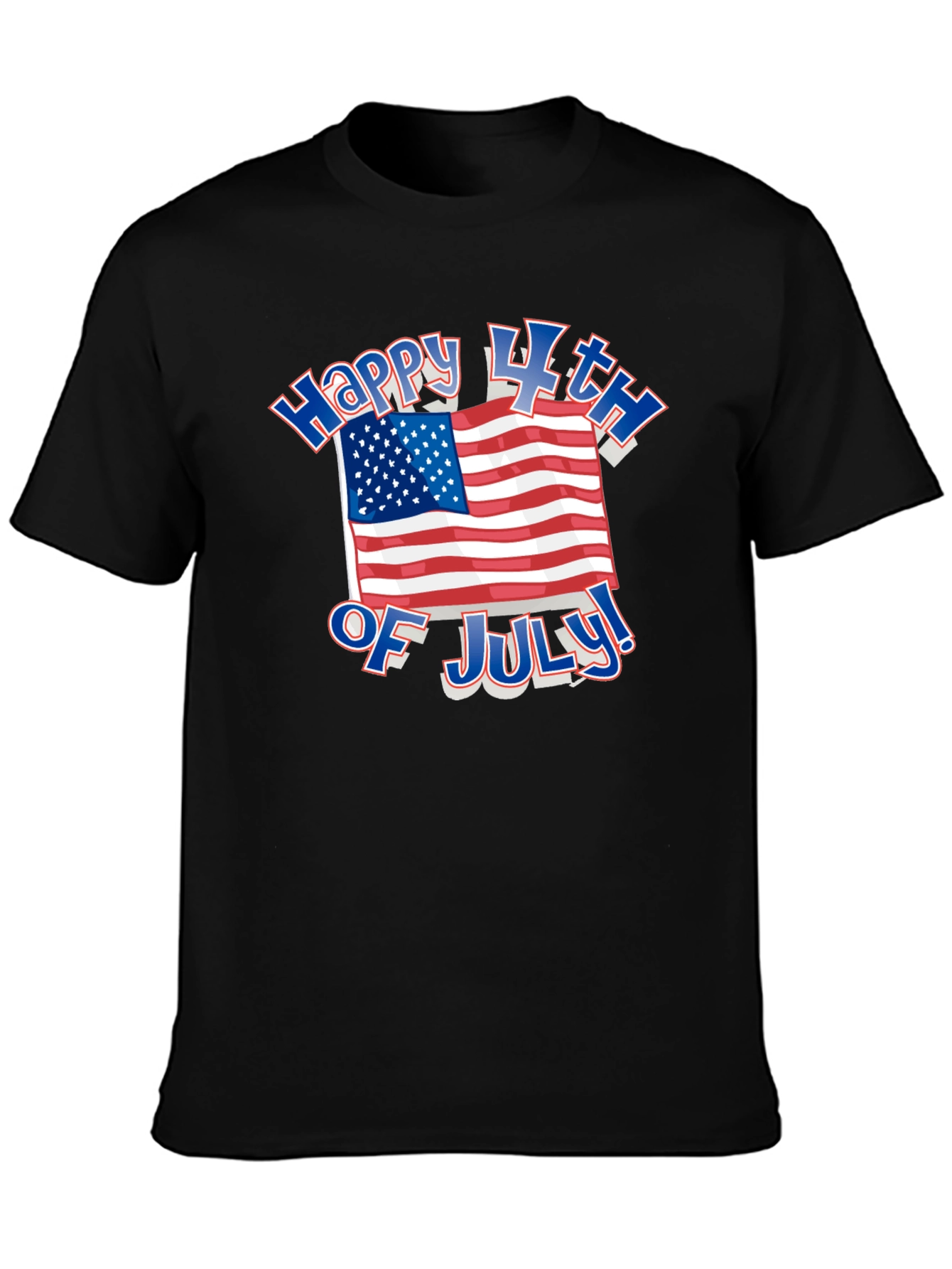 Happy 4th of July Graphic T-Shirt