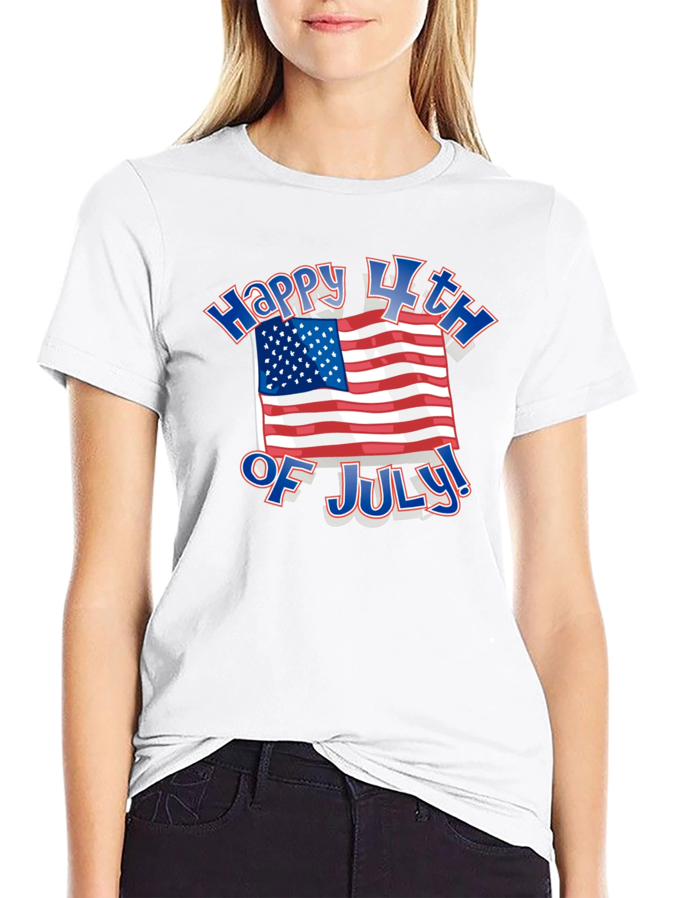 Happy 4th of July Graphic T-Shirt