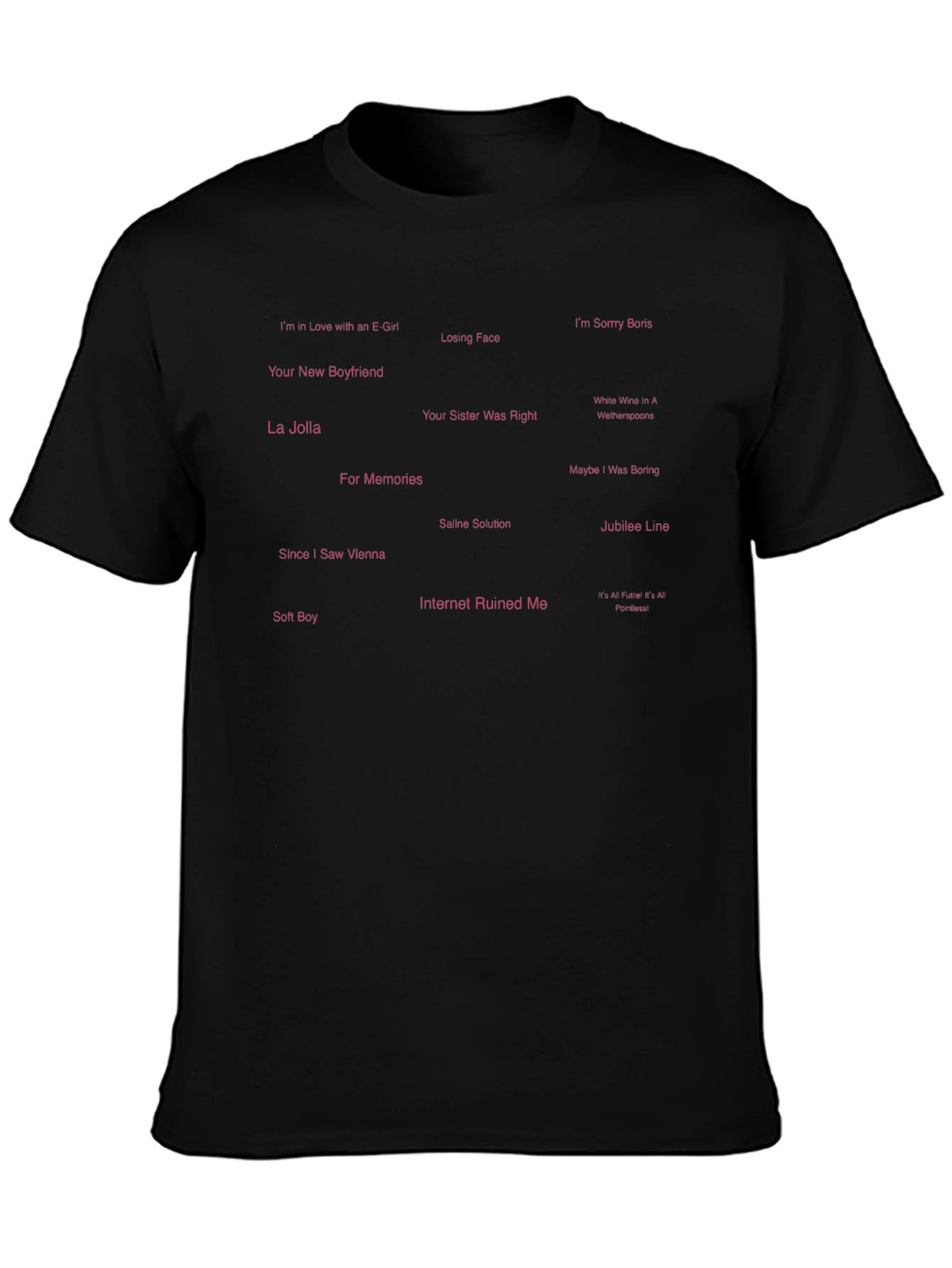 Sad Boy Aesthetic T-Shirt