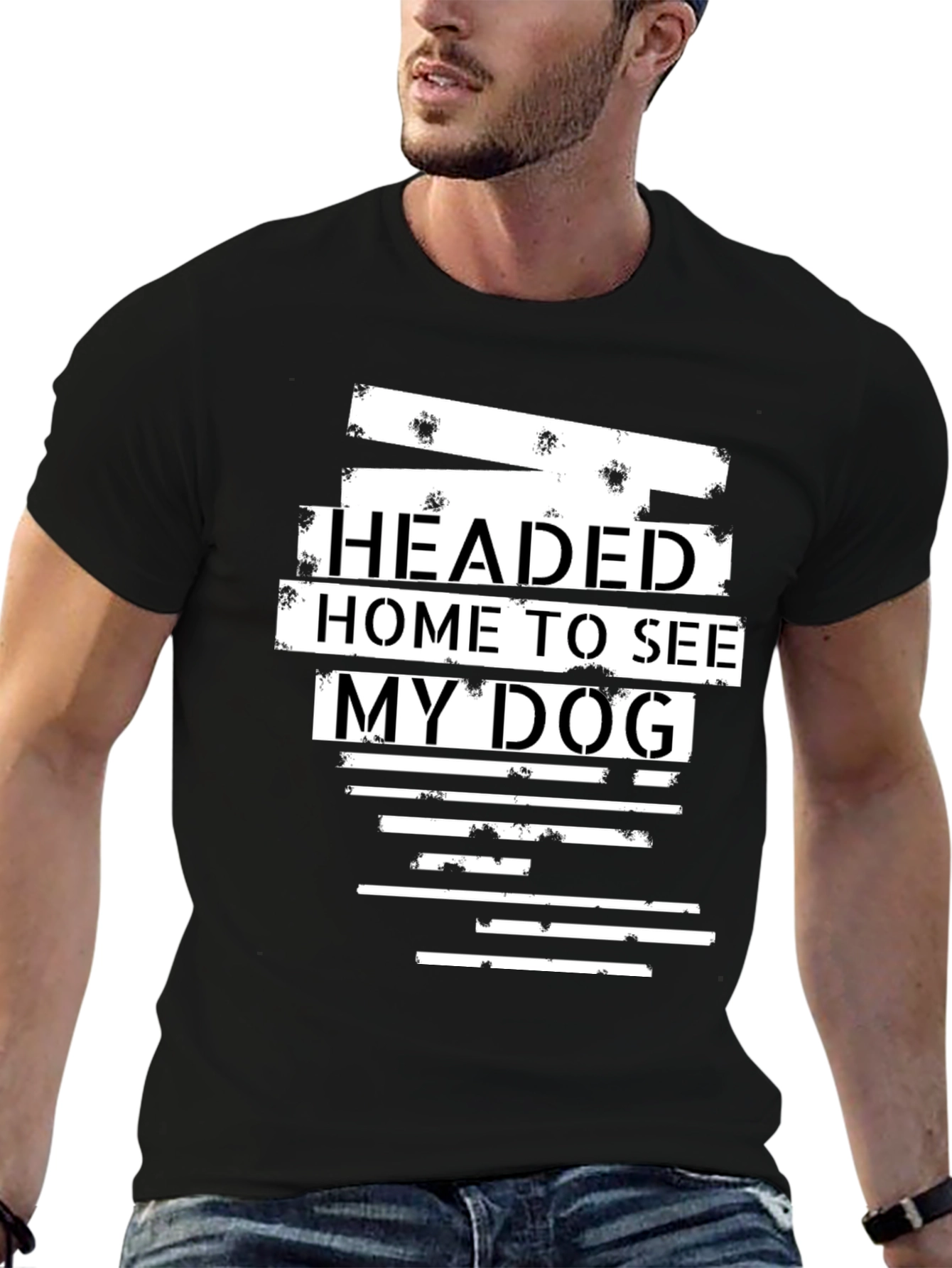 Headed Home To See My Dog Graphic T-Shirt
