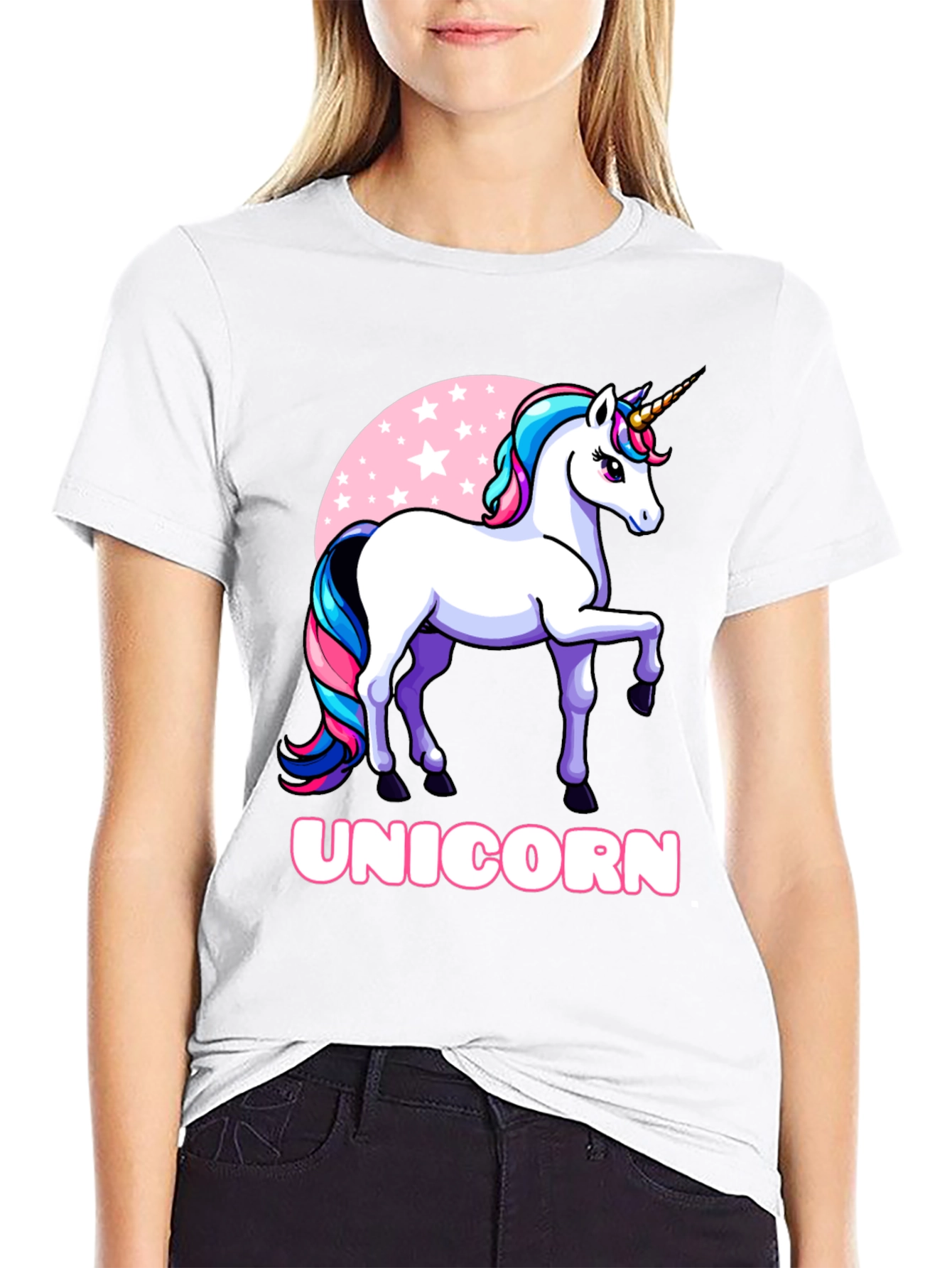 Unicorn Graphic T-Shirt - Whimsical Design