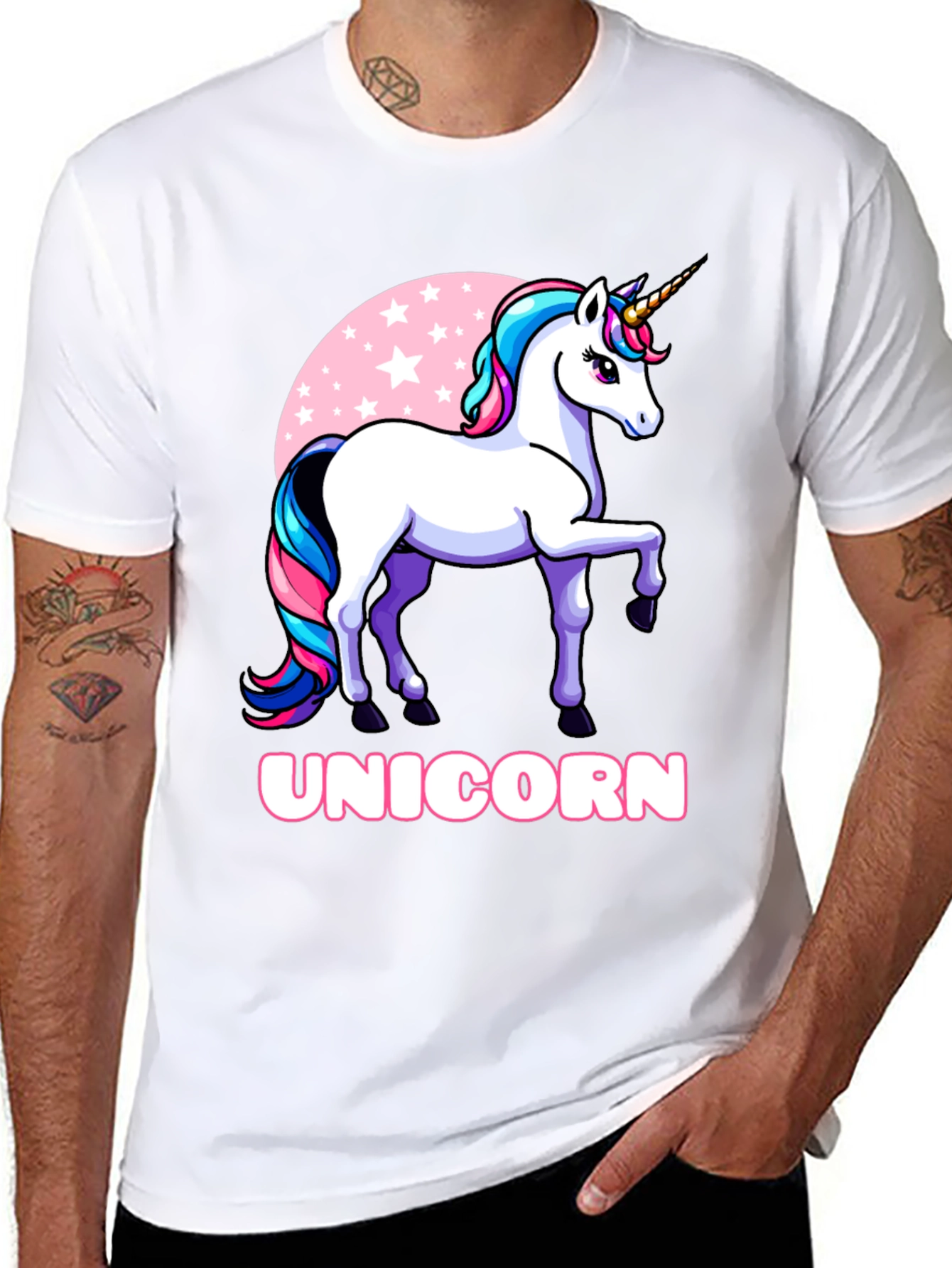 Unicorn Graphic T-Shirt - Whimsical Design