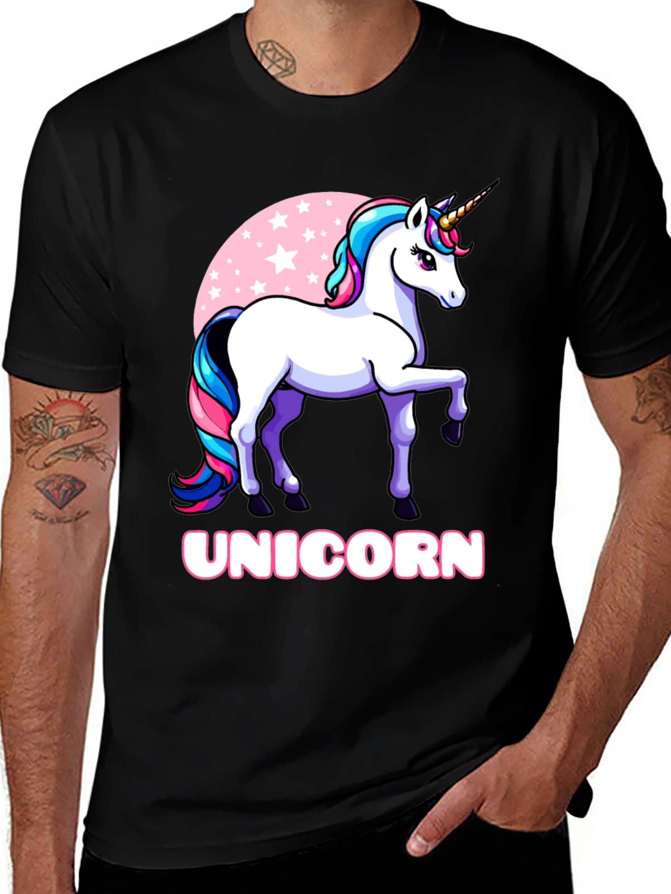 Unicorn Graphic T-Shirt - Whimsical Design