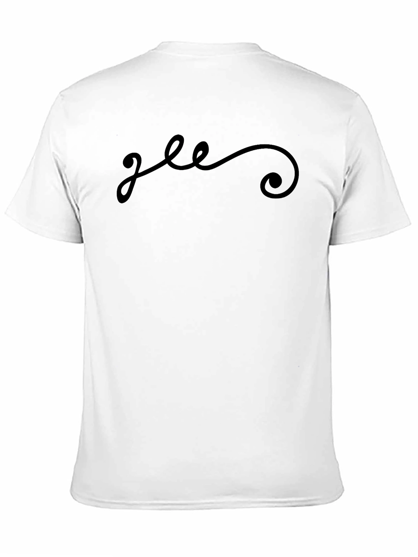 Glee Script Black T-Shirt