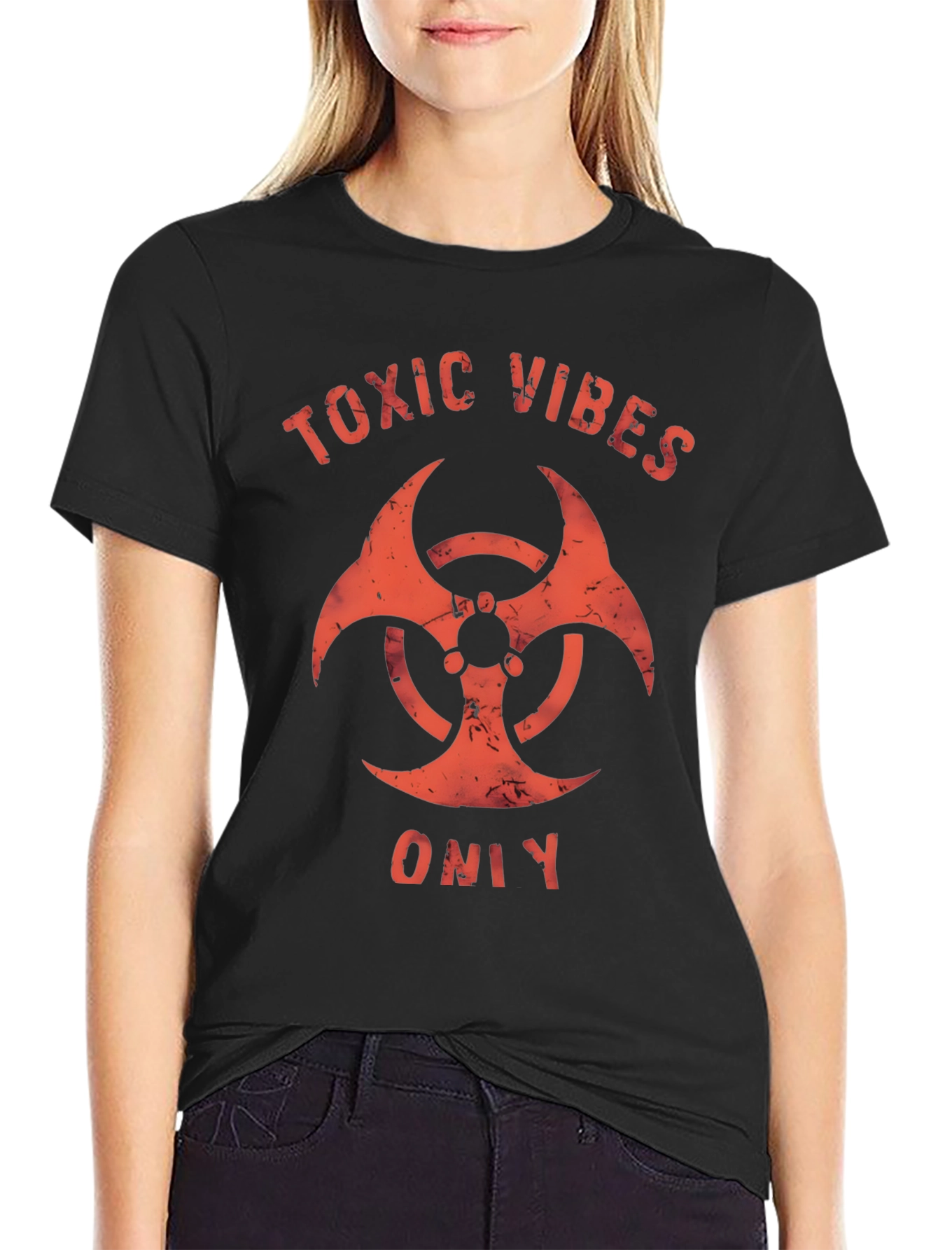 Toxic Vibes Only Graphic T-Shirt