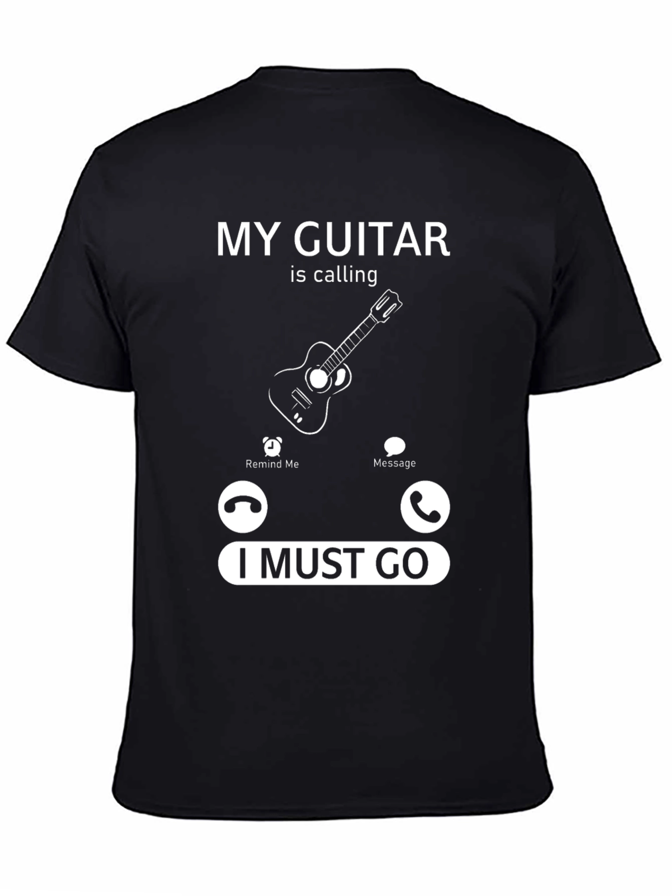 My Guitar Is Calling Funny Music Lover T-Shirt