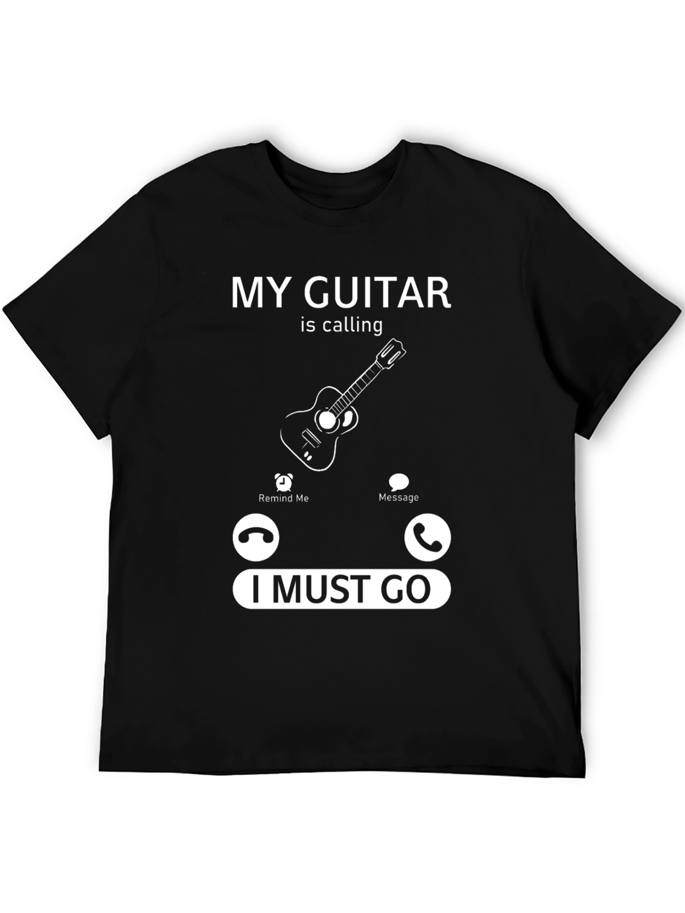 My Guitar Is Calling Funny Music Lover T-Shirt