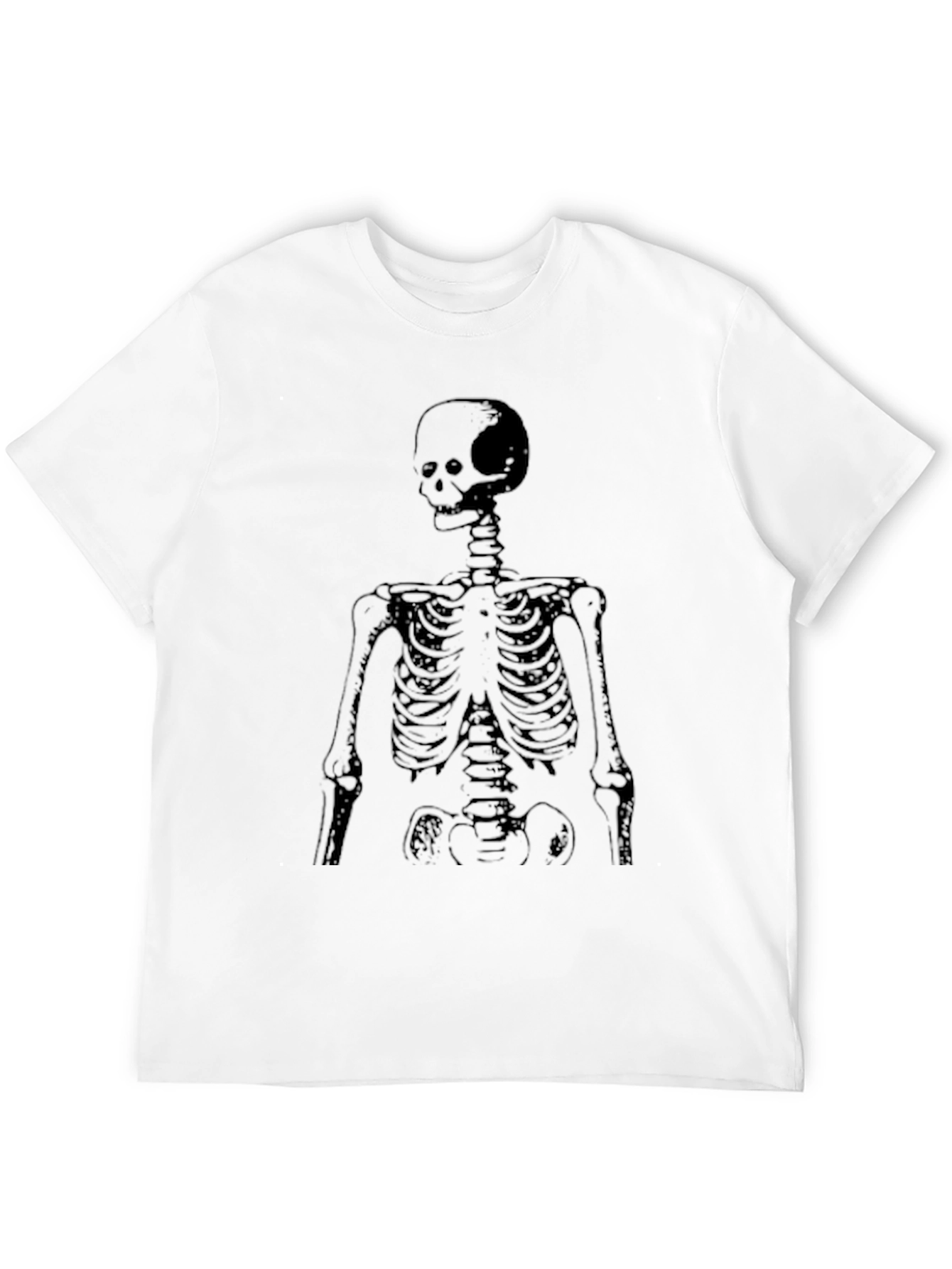 Skeleton Graphic Tee - Dark Humor Fashion