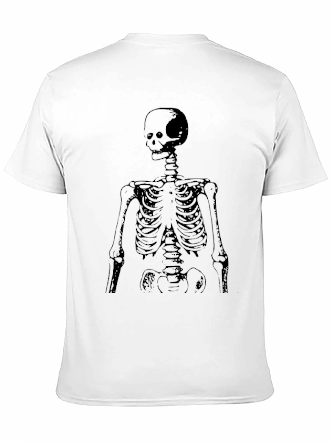 Skeleton Graphic Tee - Dark Humor Fashion