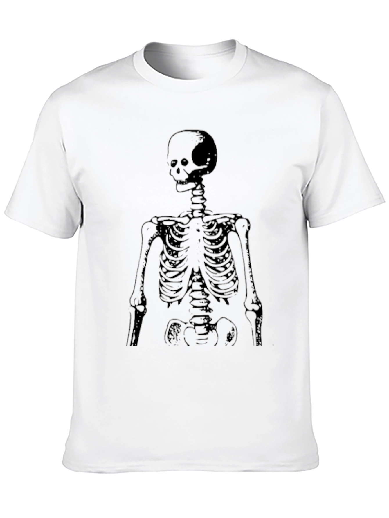Skeleton Graphic Tee - Dark Humor Fashion