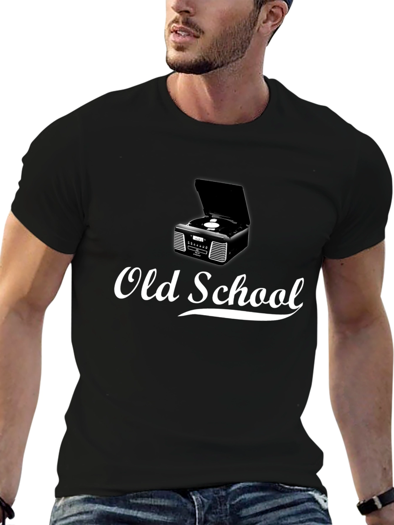 Old School Music T-Shirt - Retro Style