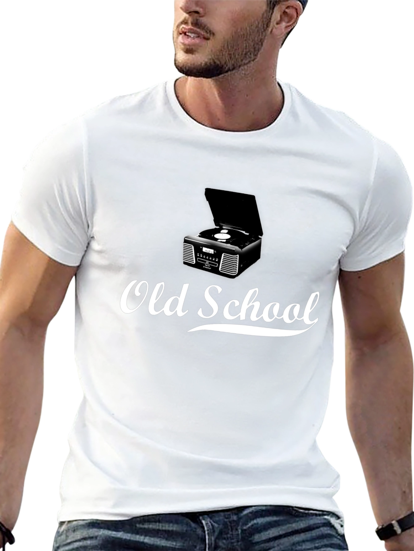 Old School Music T-Shirt - Retro Style