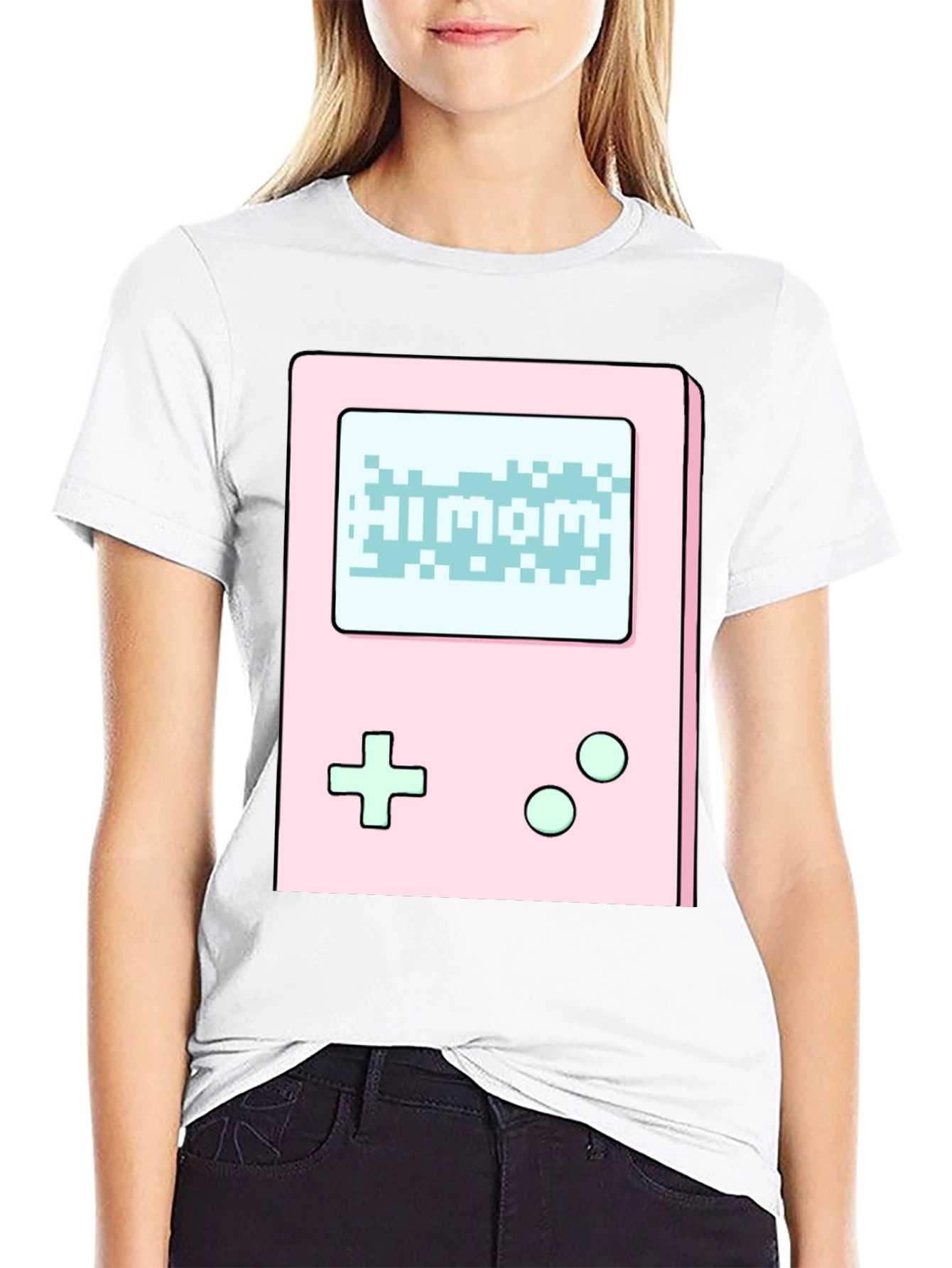 Retro Game Console Graphic Tee - Gamer Style