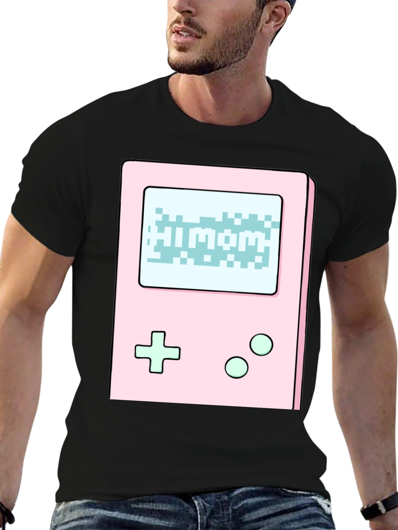 Retro Game Console Graphic Tee - Gamer Style