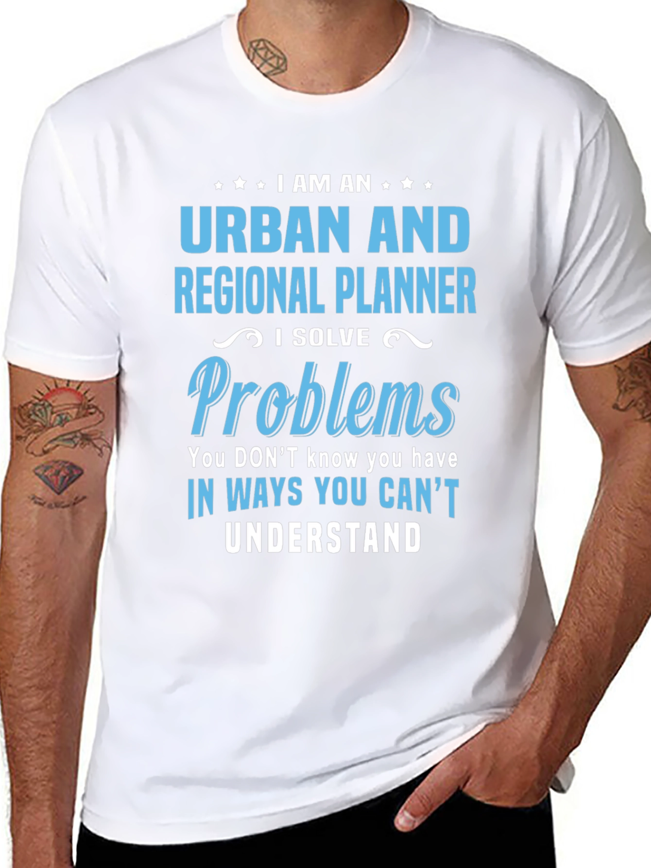 Urban Planner T-Shirt: I Solve Problems Tee