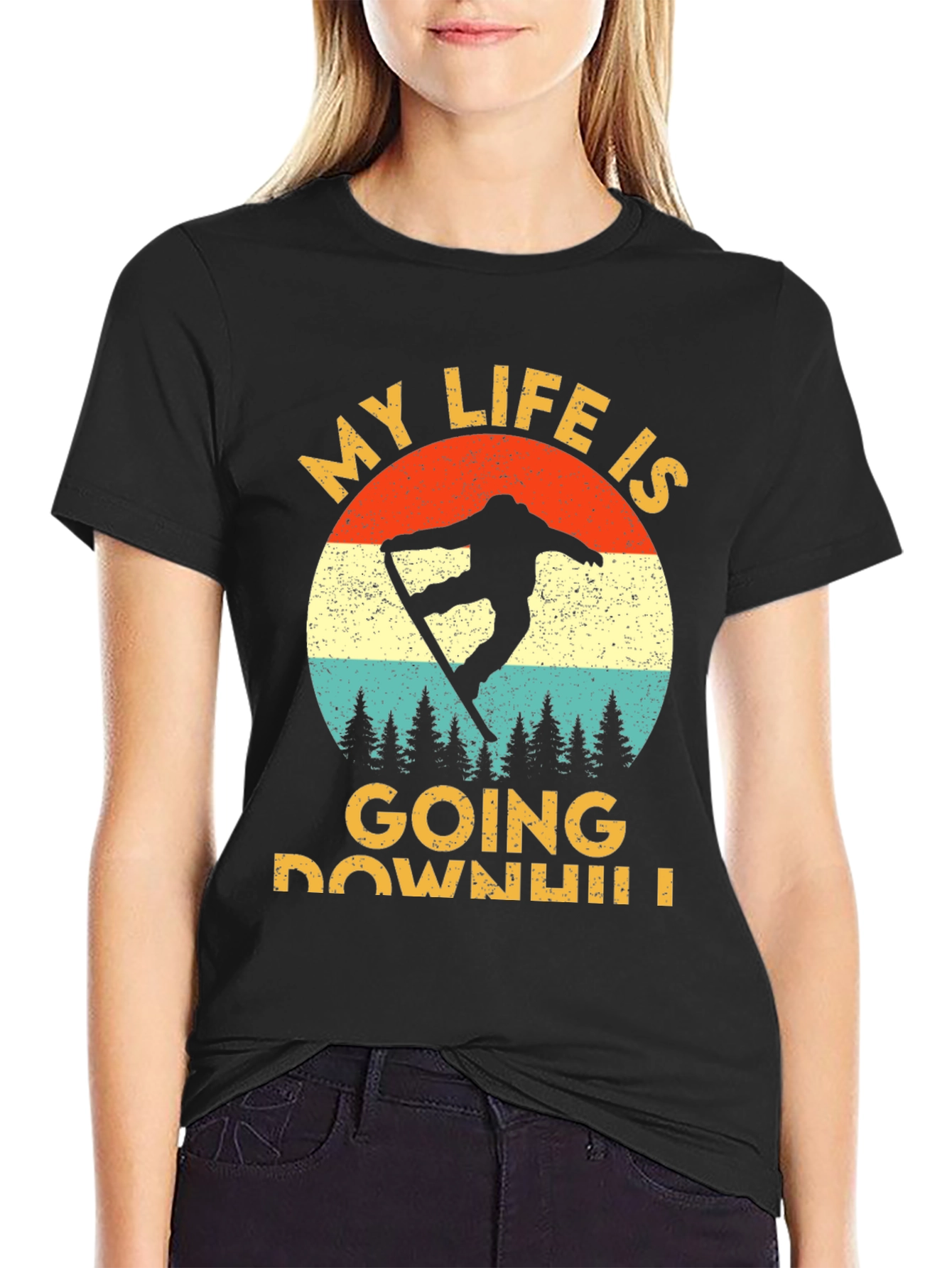 My Life Is Going Downhill T-Shirt