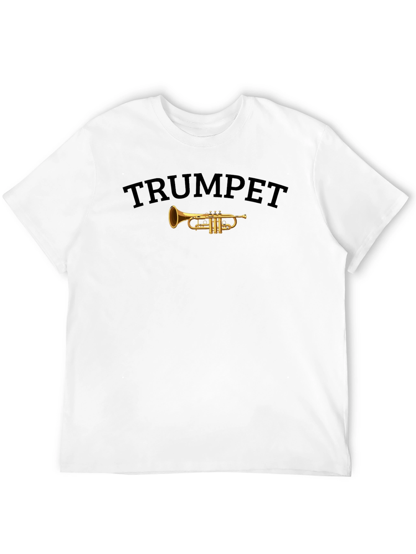 Trumpet Graphic Tee - Music Lovers T-Shirt
