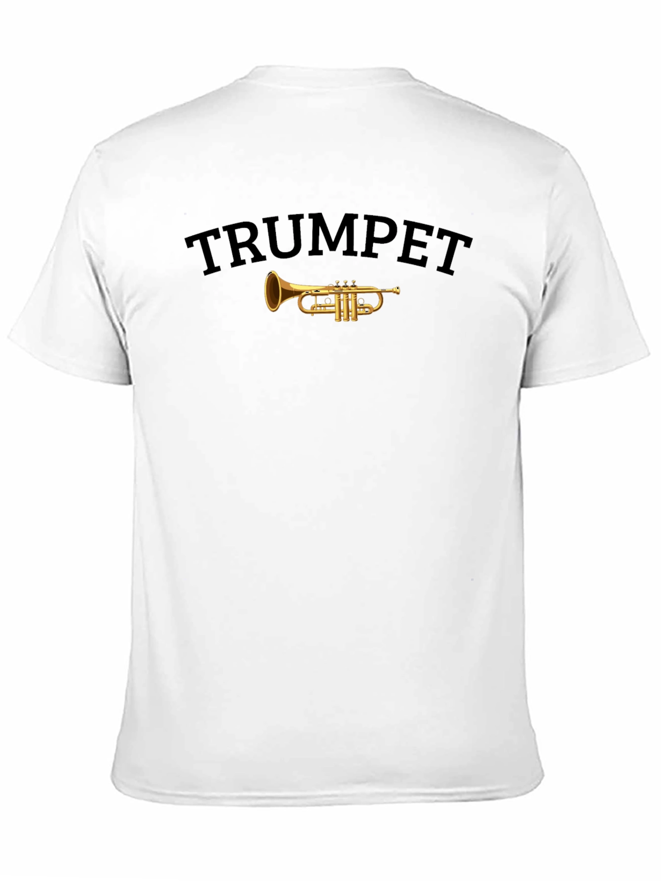 Trumpet Graphic Tee - Music Lovers T-Shirt