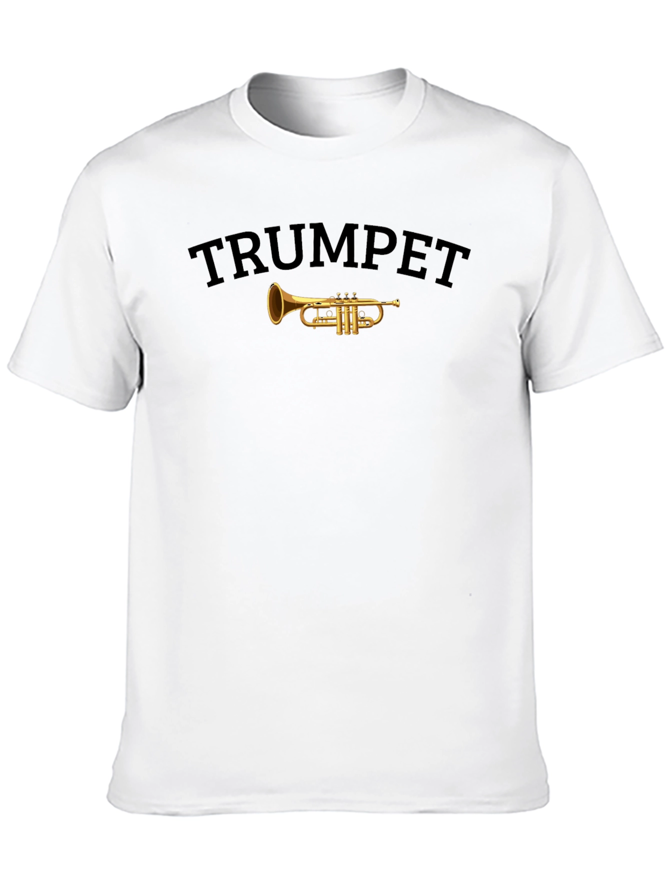 Trumpet Graphic Tee - Music Lovers T-Shirt