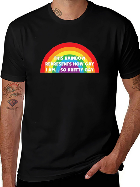Rainbow Gay Pride T-Shirt - So Pretty Gay