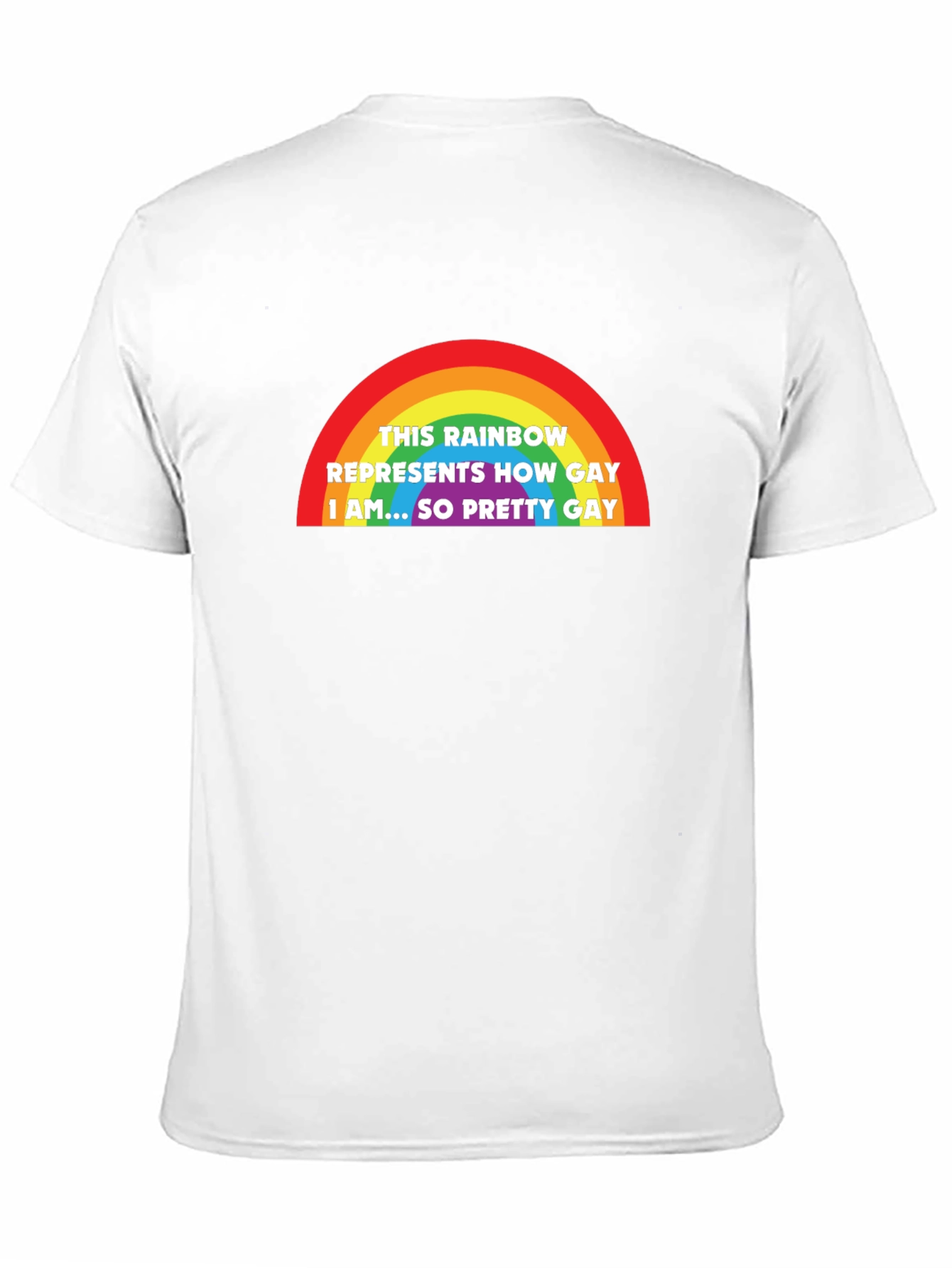 Rainbow Gay Pride T-Shirt - So Pretty Gay