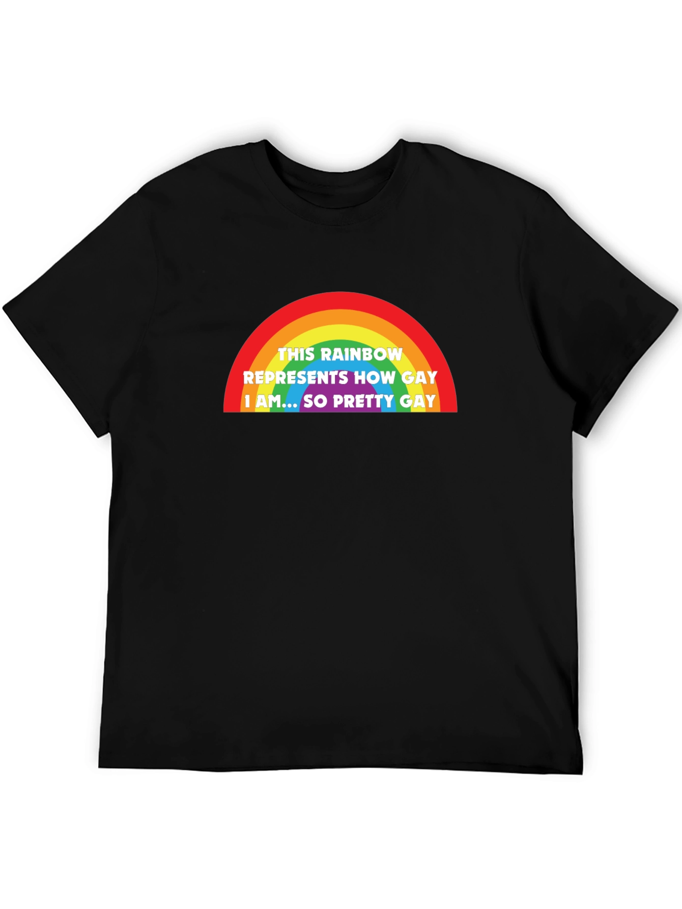 Rainbow Gay Pride T-Shirt - So Pretty Gay