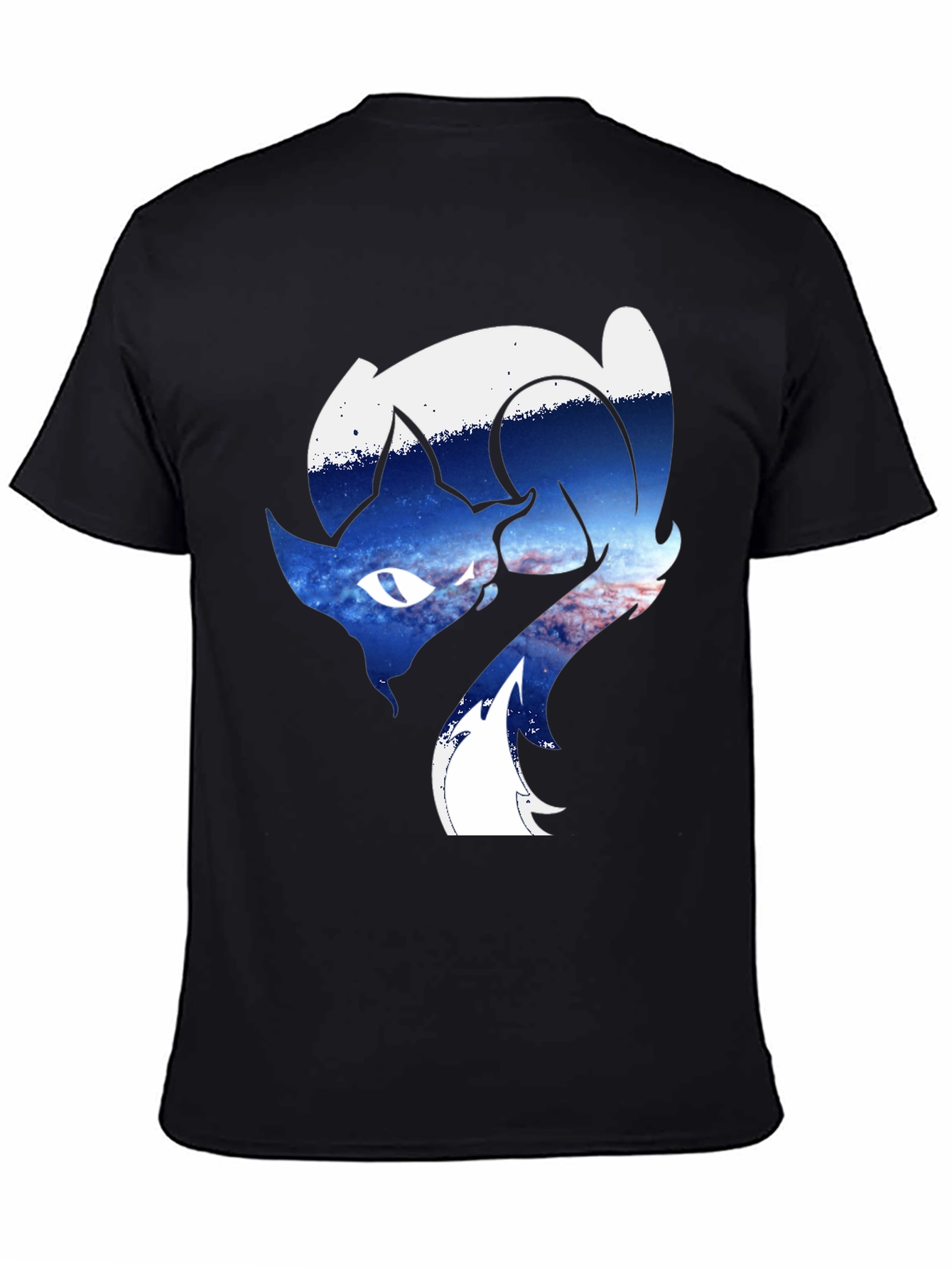 Cosmic Fox Graphic Tee - Unique Animal Design