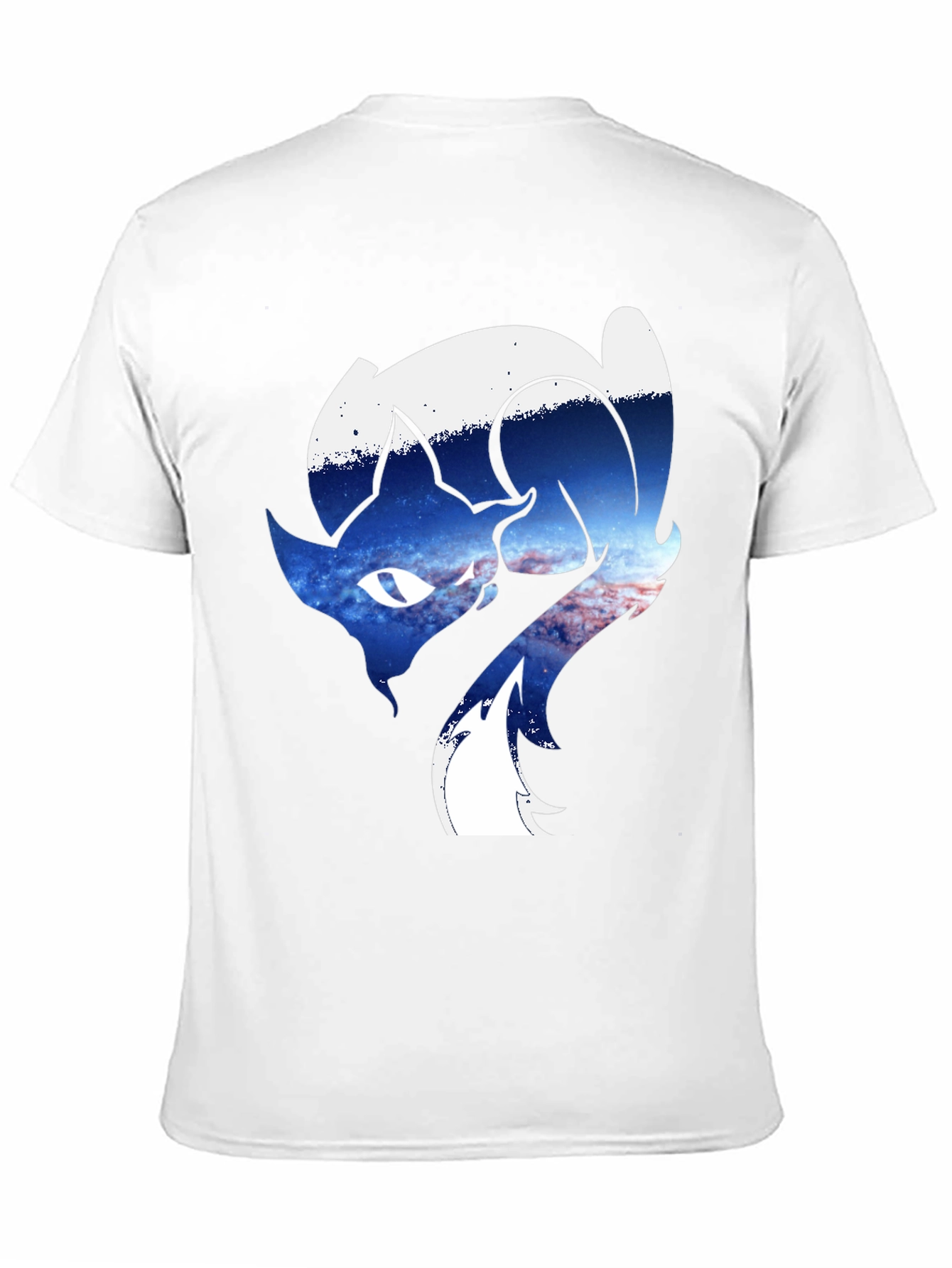 Cosmic Fox Graphic Tee - Unique Animal Design