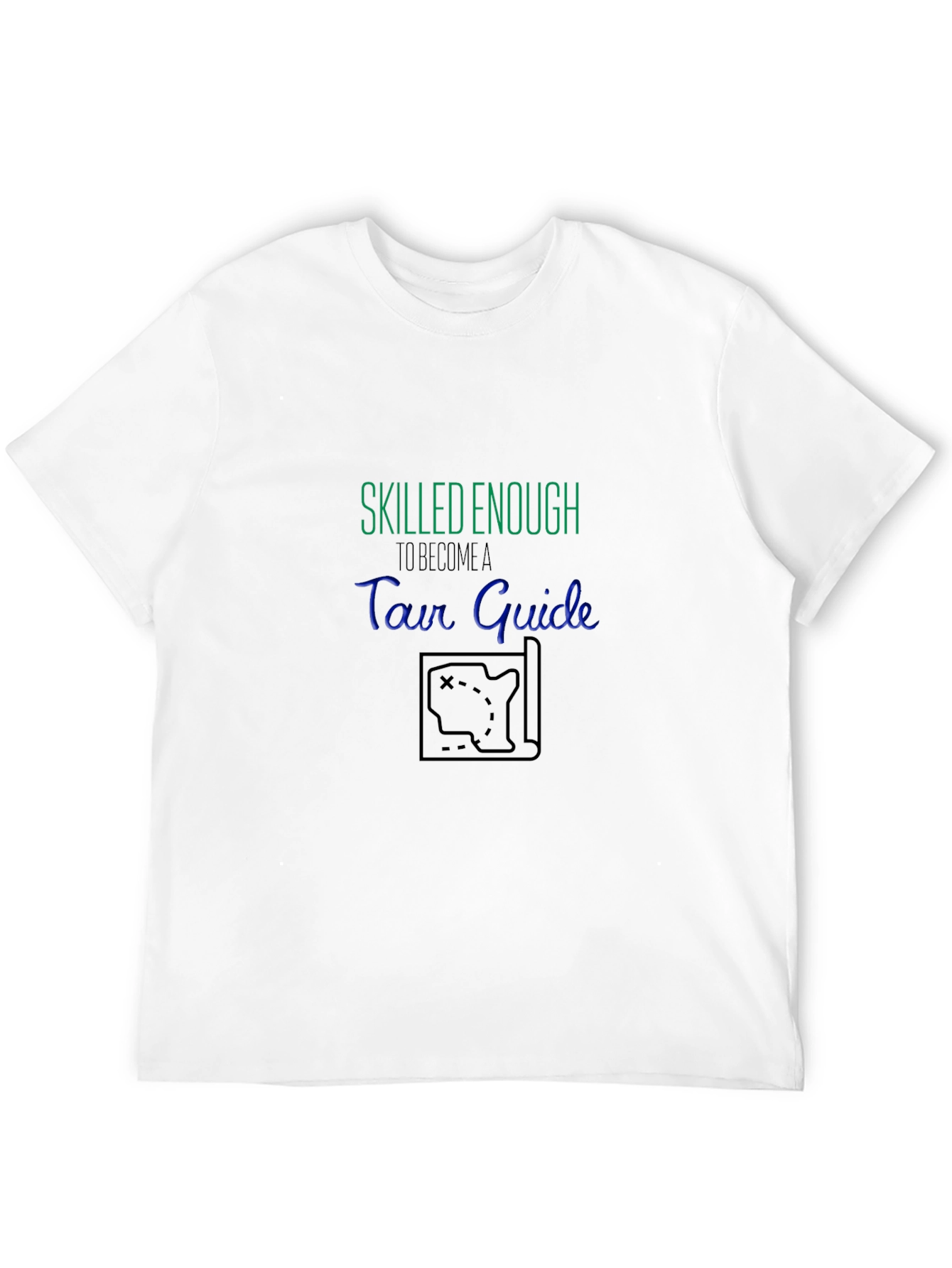 Skilled Enough Tour Guide Black T-Shirt