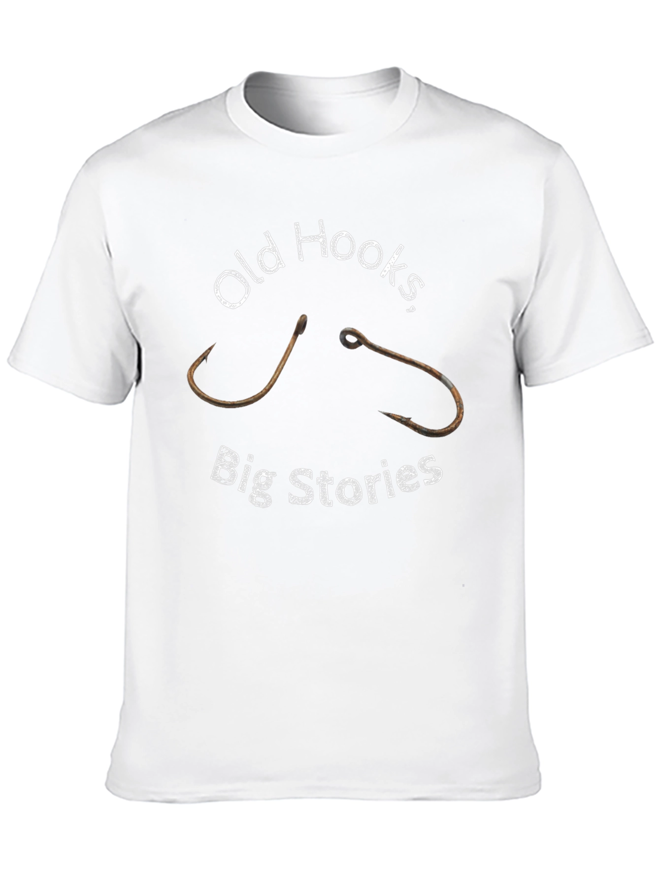 Old Hooks Big Stories Graphic Tee - Black
