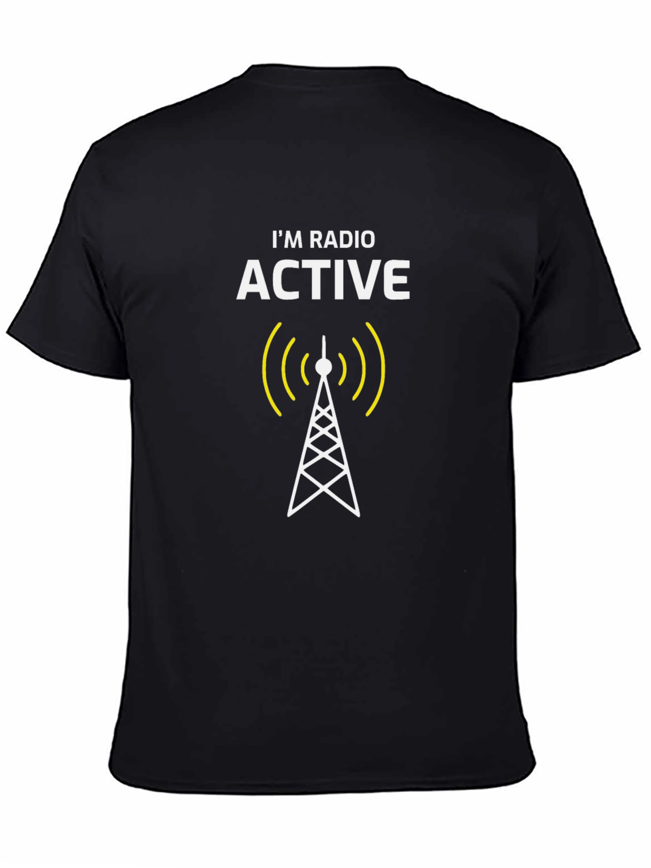 Im Radio Active Black T-Shirt