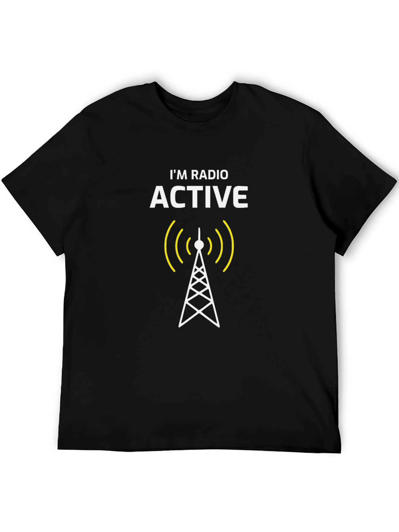 Im Radio Active Black T-Shirt