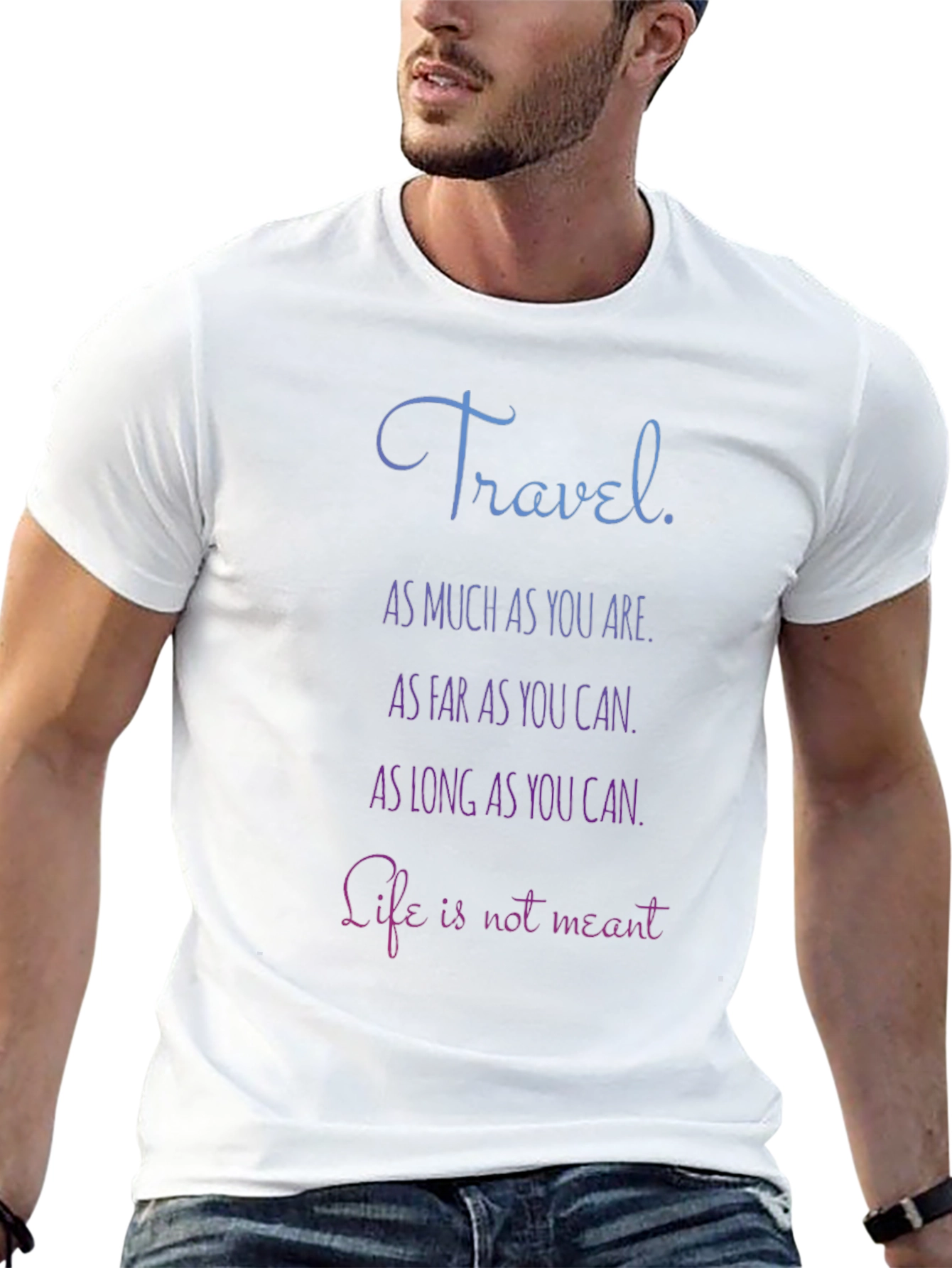 Travel Inspiration T-Shirt - Wanderlust Design