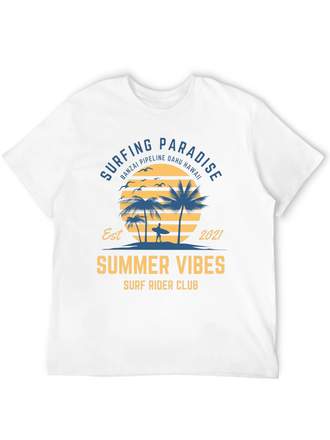 Surfing Paradise Summer Vibes T-Shirt