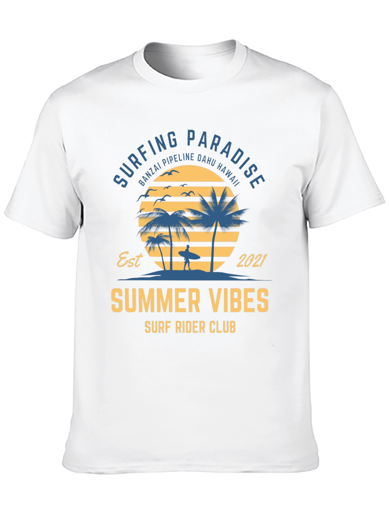 Surfing Paradise Summer Vibes T-Shirt