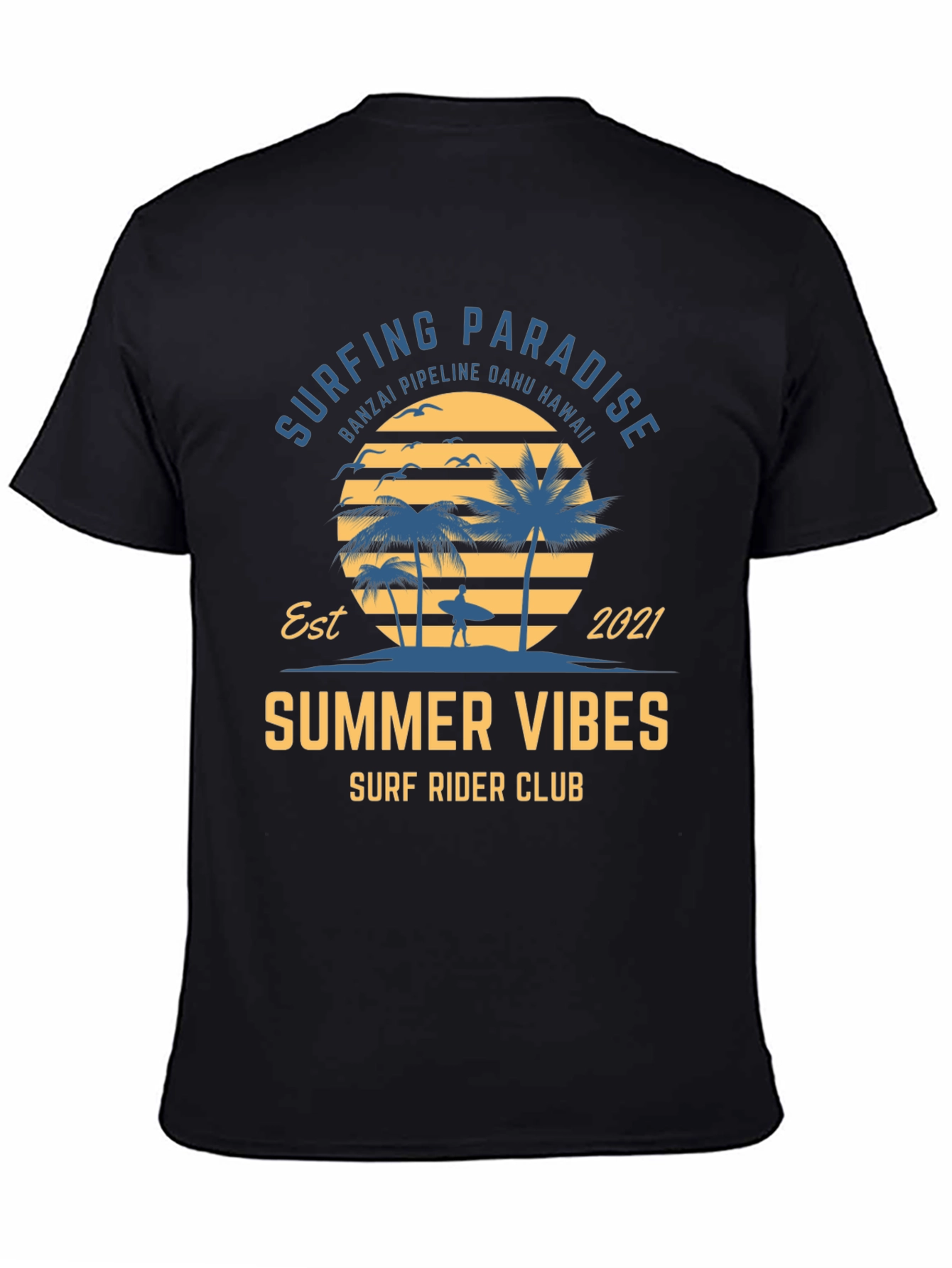 Surfing Paradise Summer Vibes T-Shirt