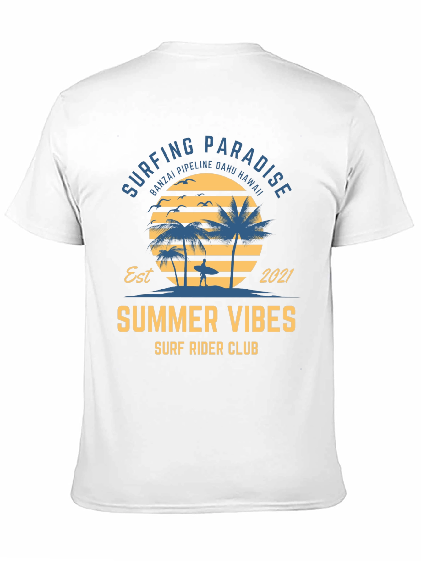 Surfing Paradise Summer Vibes T-Shirt