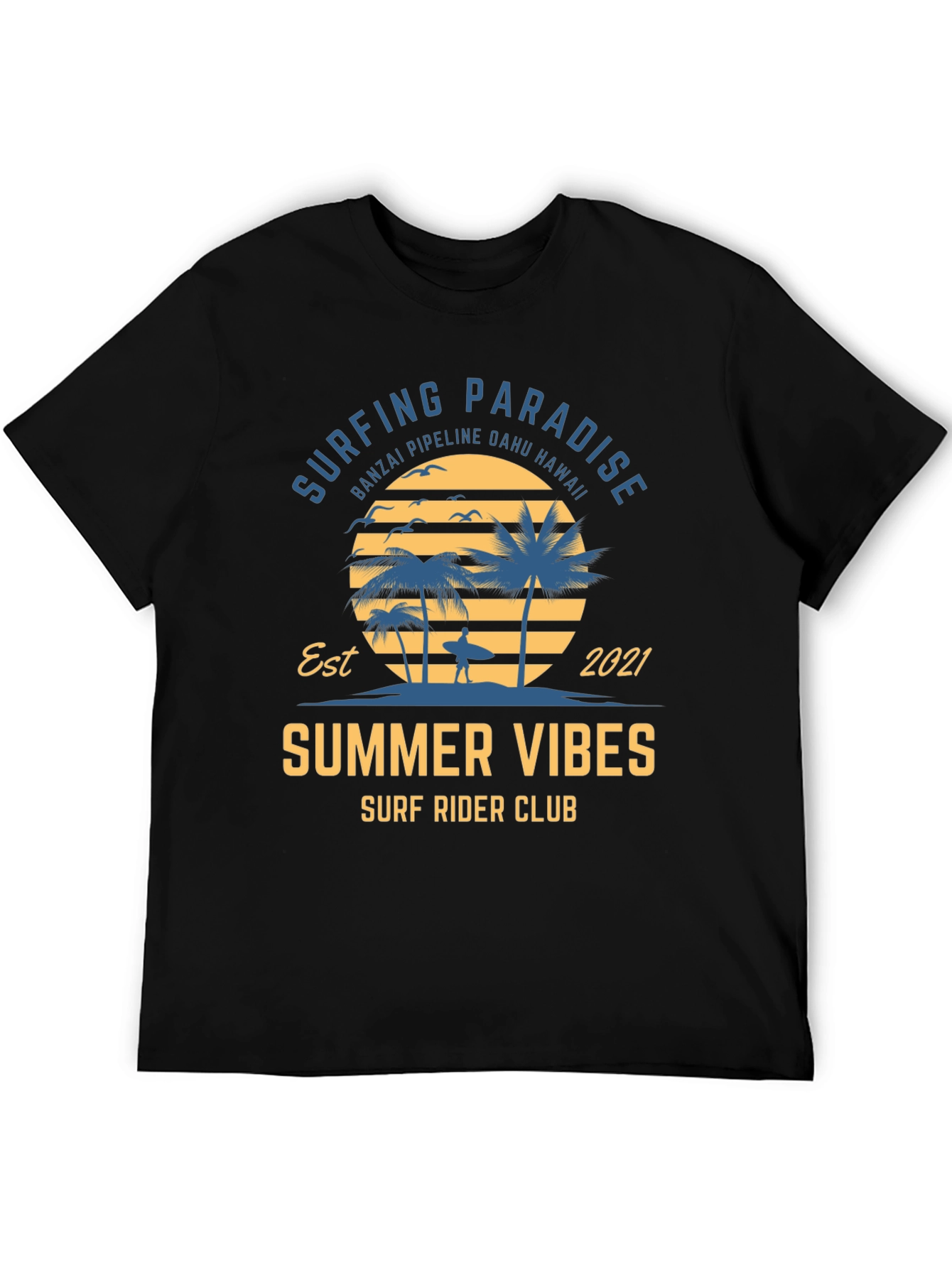 Surfing Paradise Summer Vibes T-Shirt