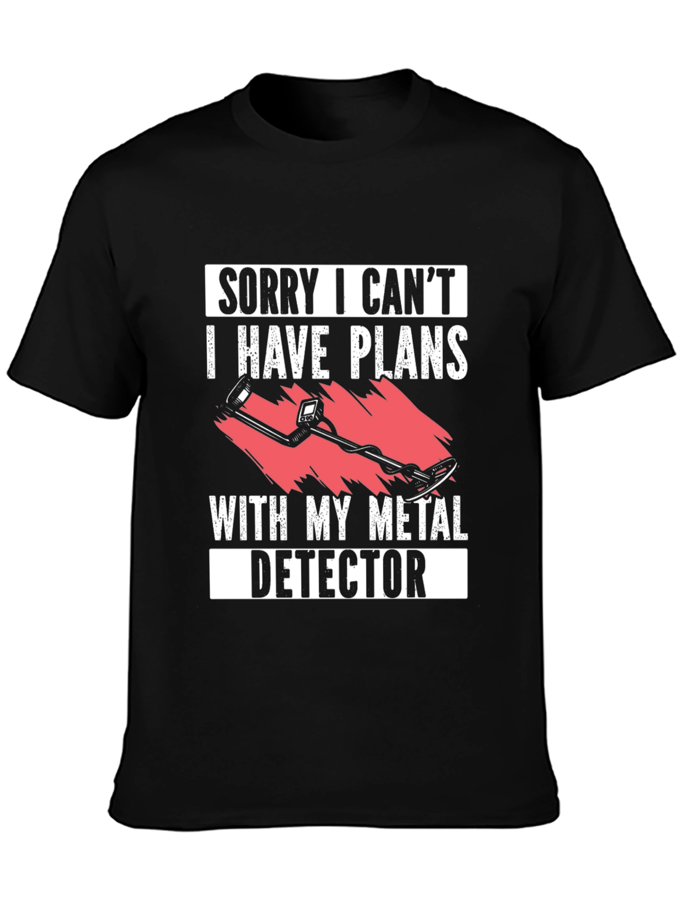 Metal Detector Plans T-Shirt