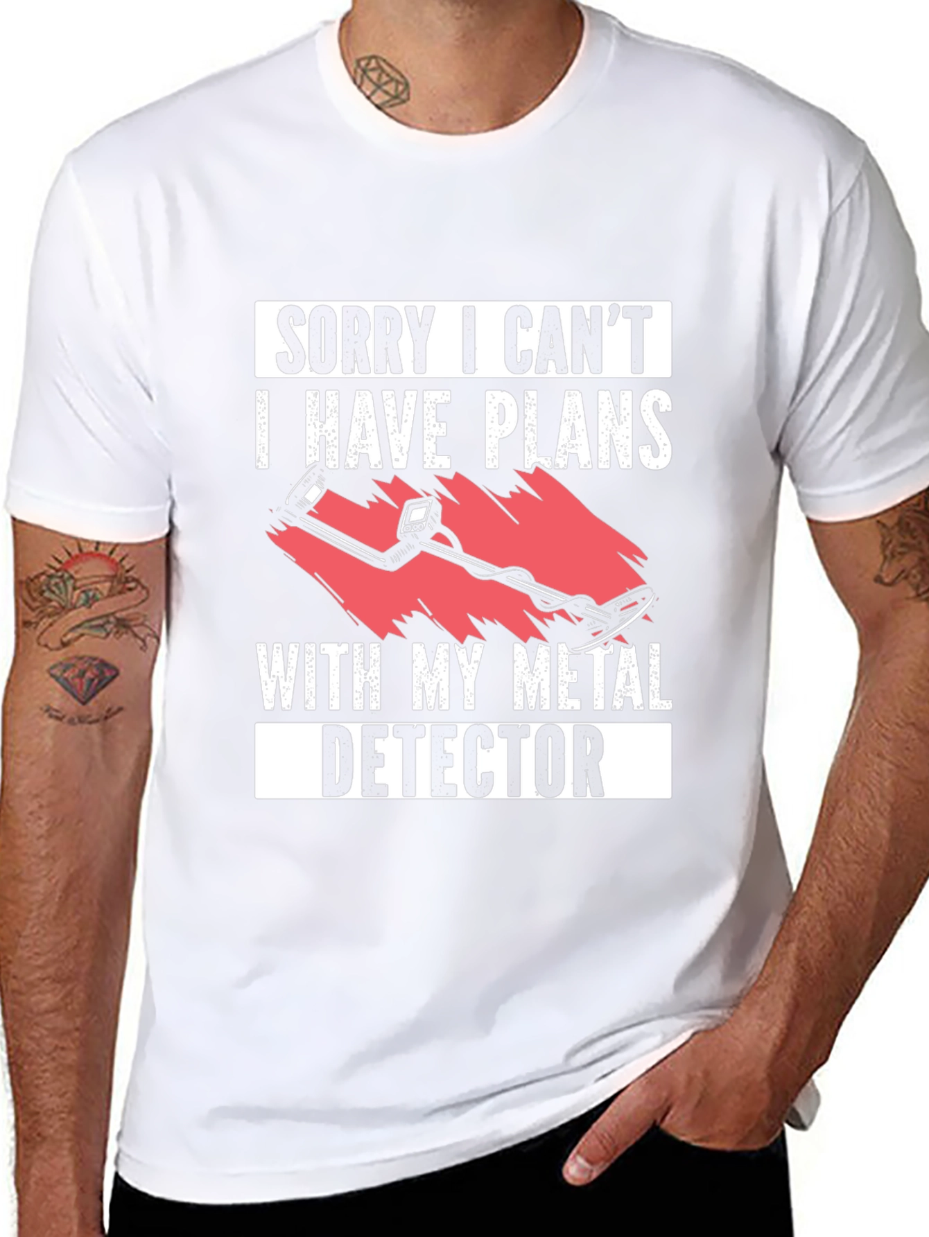 Metal Detector Plans T-Shirt