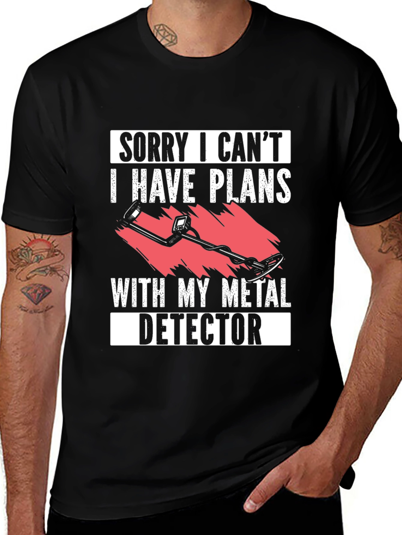 Metal Detector Plans T-Shirt