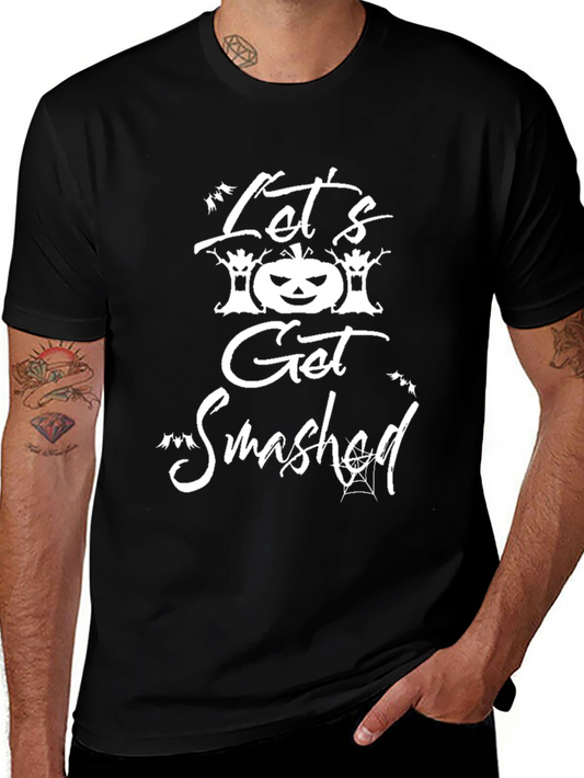 Lets Get Smashed Halloween Graphic Tee