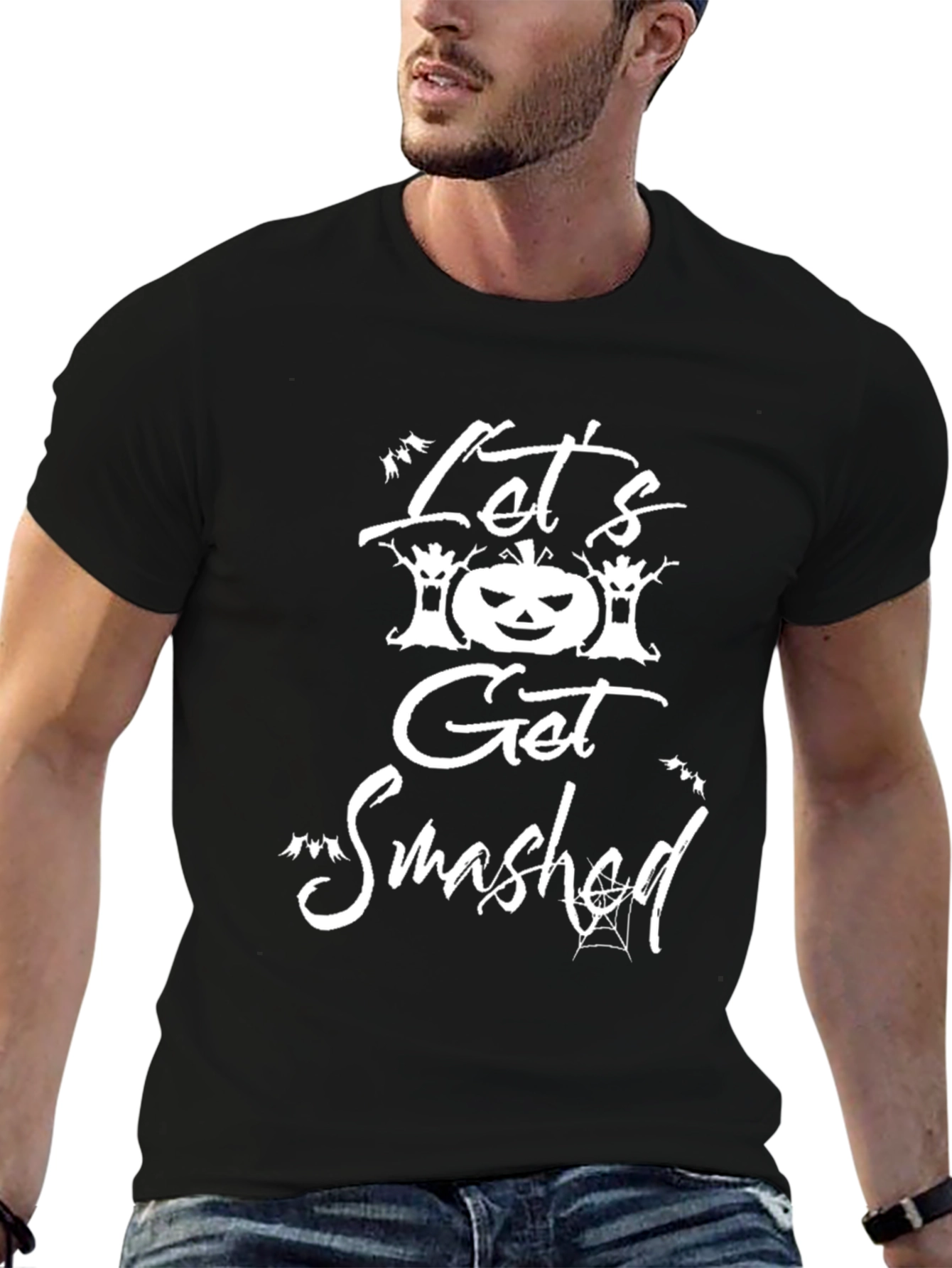 Lets Get Smashed Halloween Graphic Tee