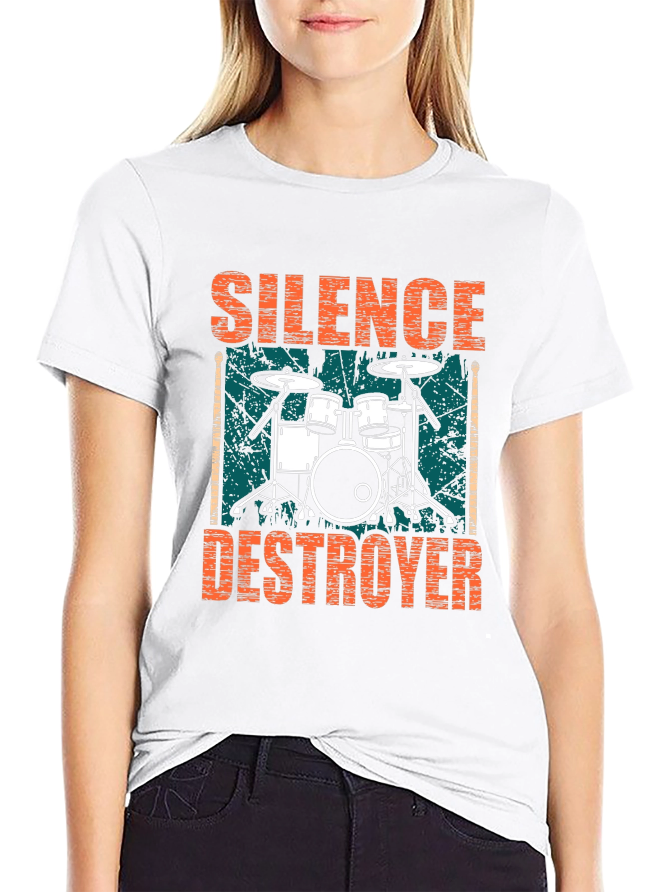 Silence Destroyer Drummer T-Shirt