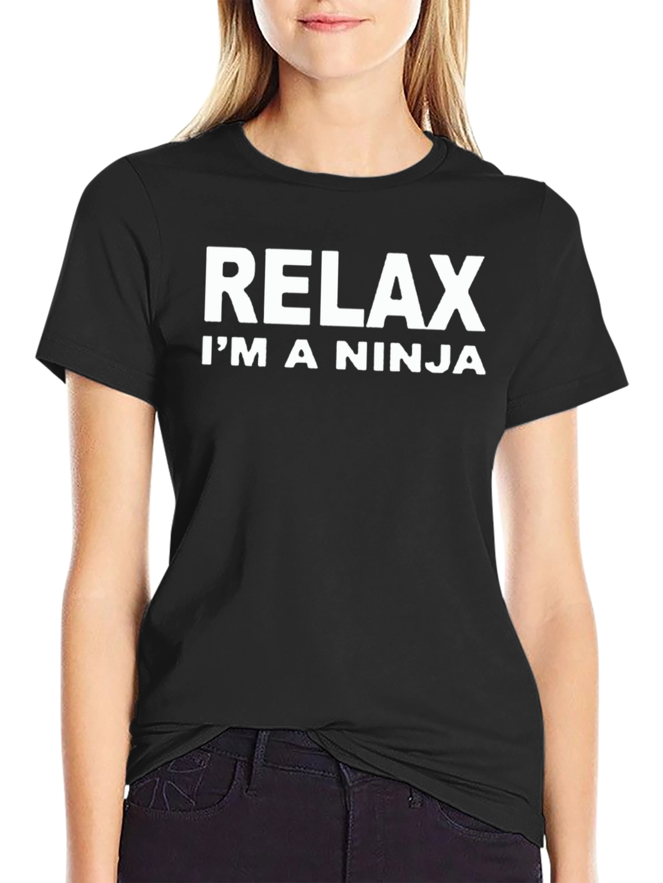 Relax Im A Ninja Graphic T-Shirt